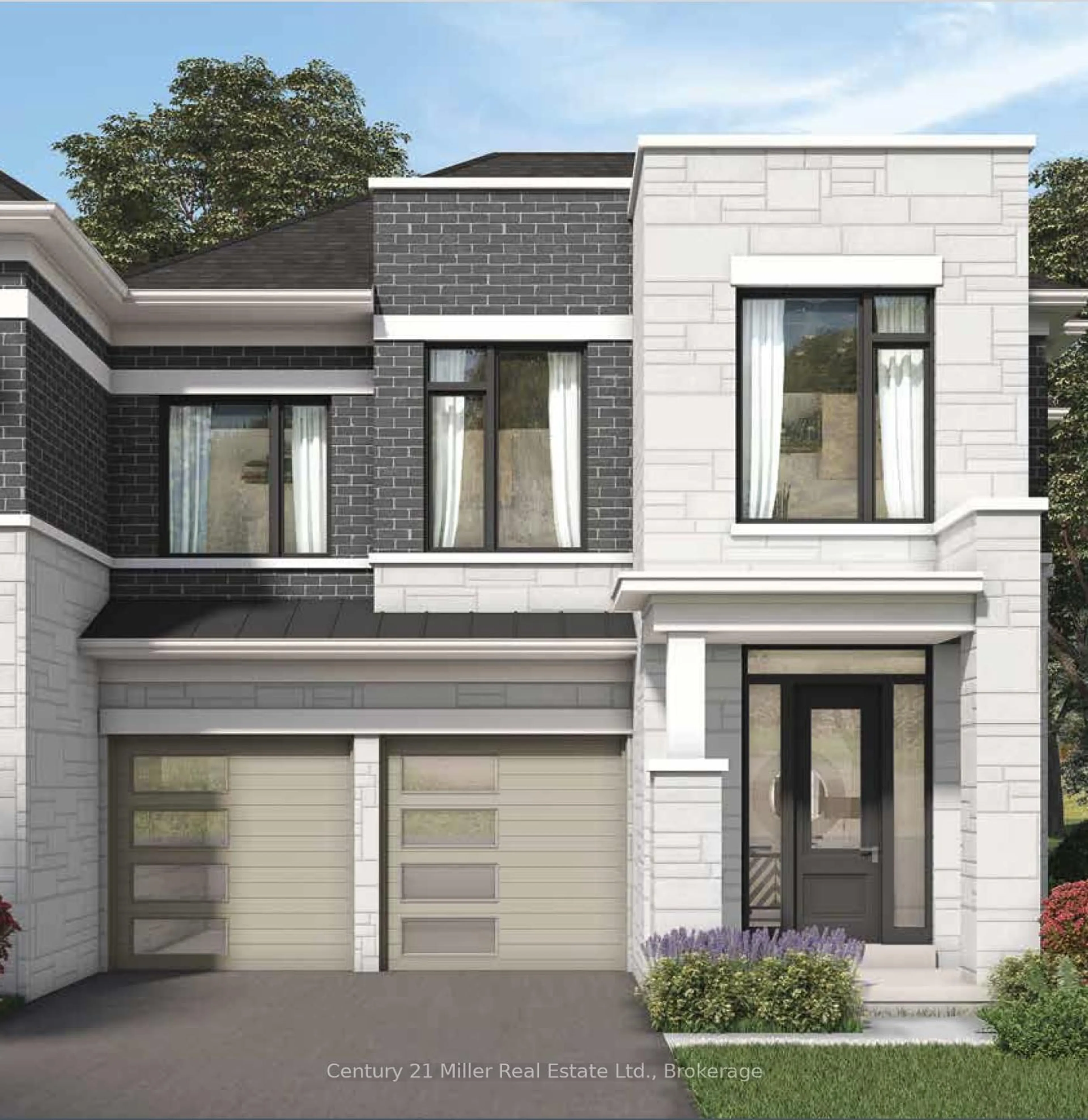 Home with brick exterior material, street for Lot 4 Owlsnest Way, Oakville Ontario L6M 4G3