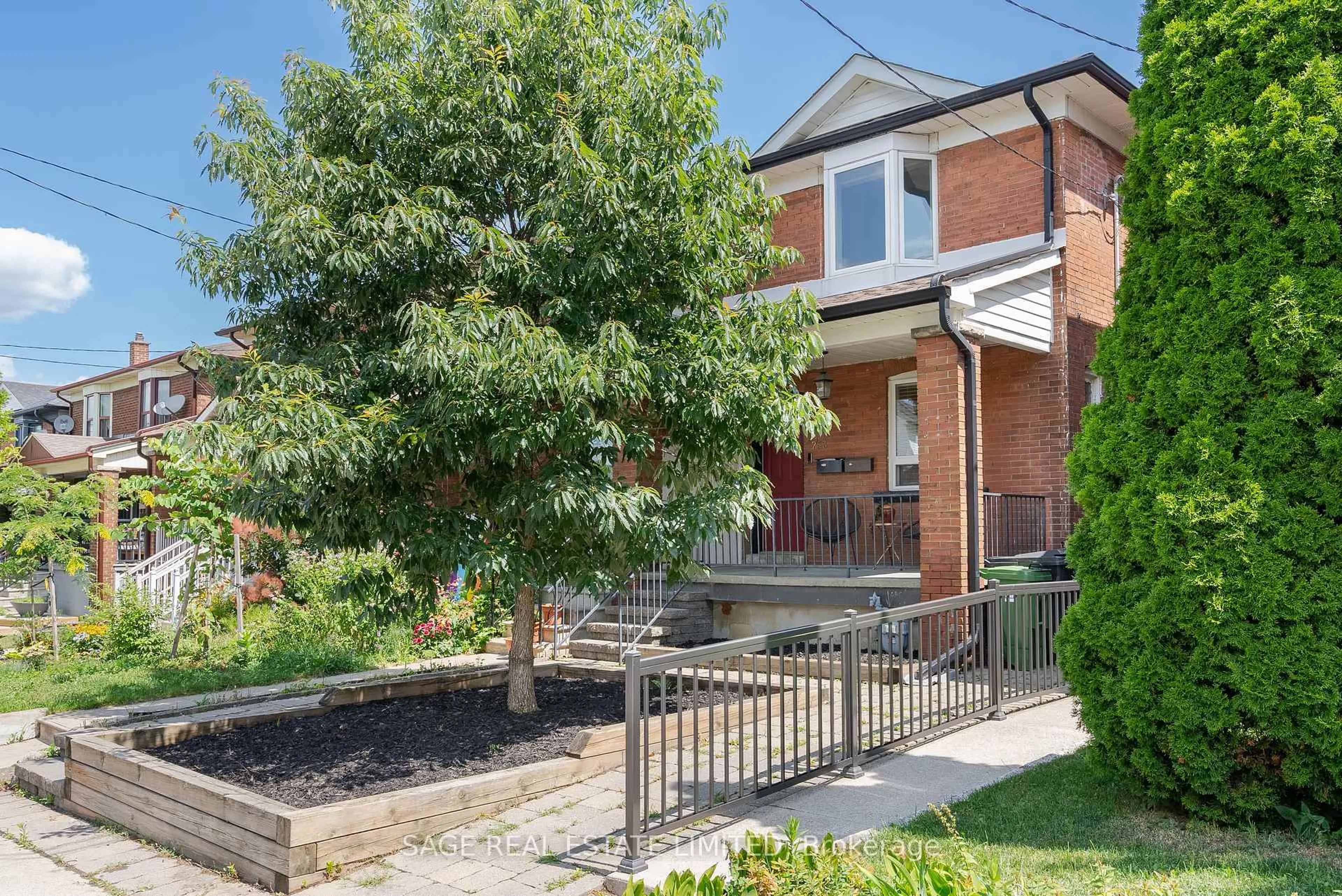 Home with brick exterior material, street for 253 McRoberts Ave, Toronto Ontario M6E 4P3