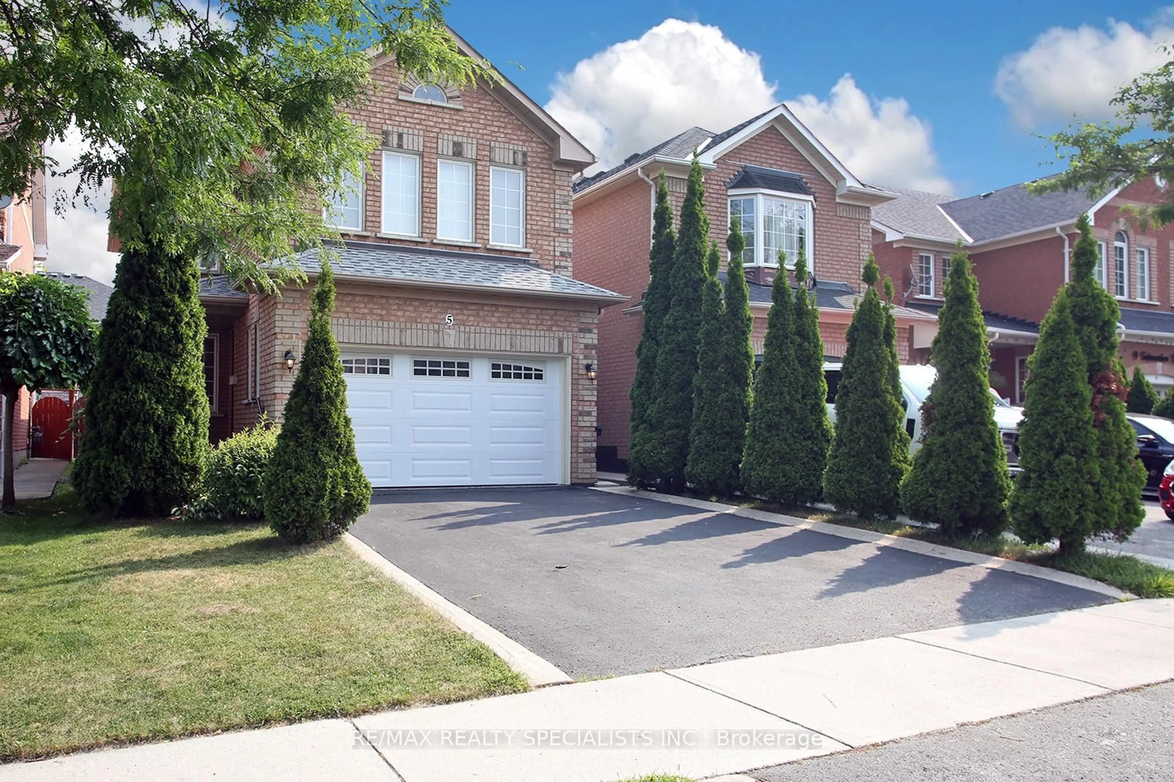 Home with brick exterior material, street for 5 Todmorden Dr, Brampton Ontario L7A 1M5