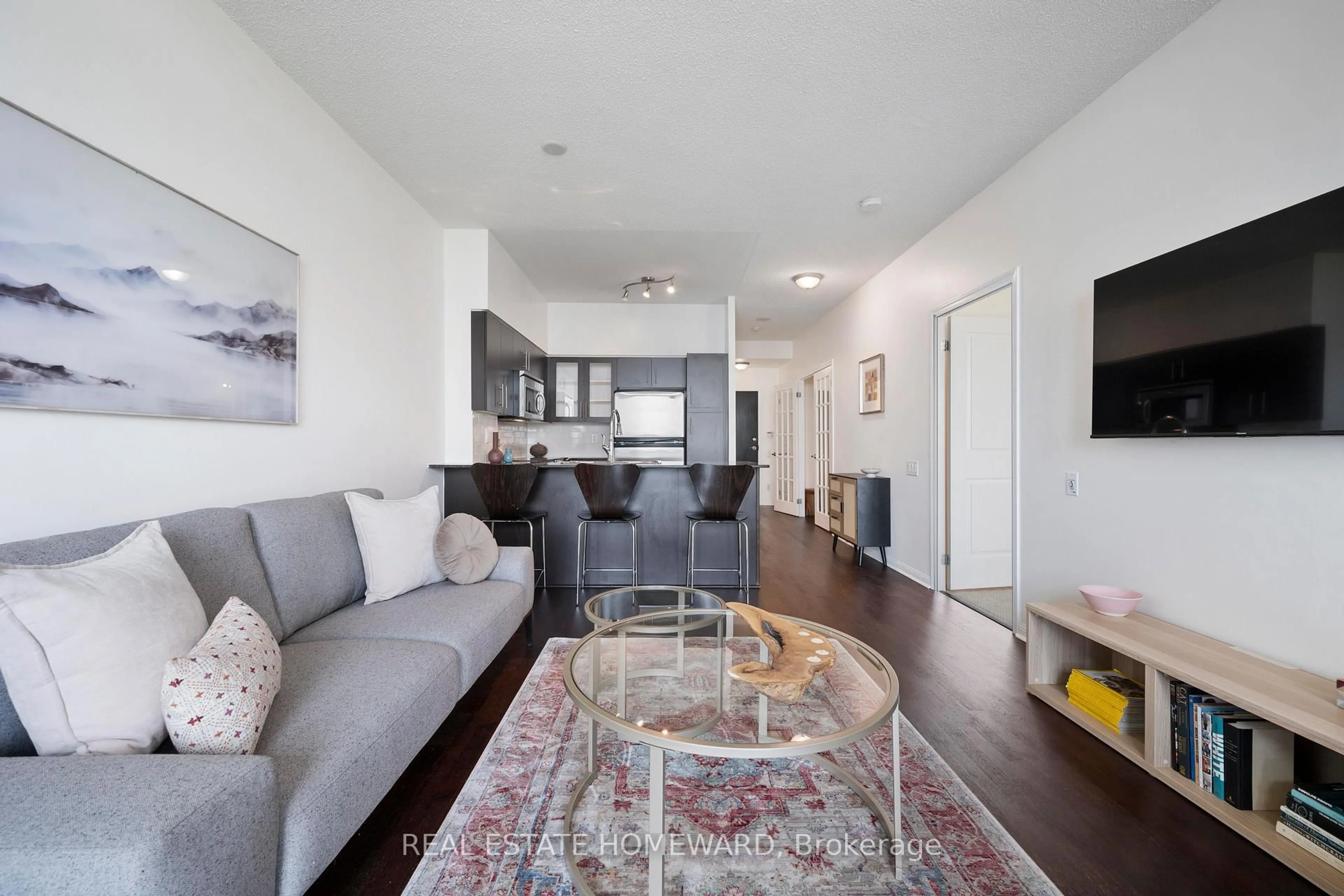 Living room with furniture, unknown for 15 Windermere Ave #2107, Toronto Ontario M6S 5A2
