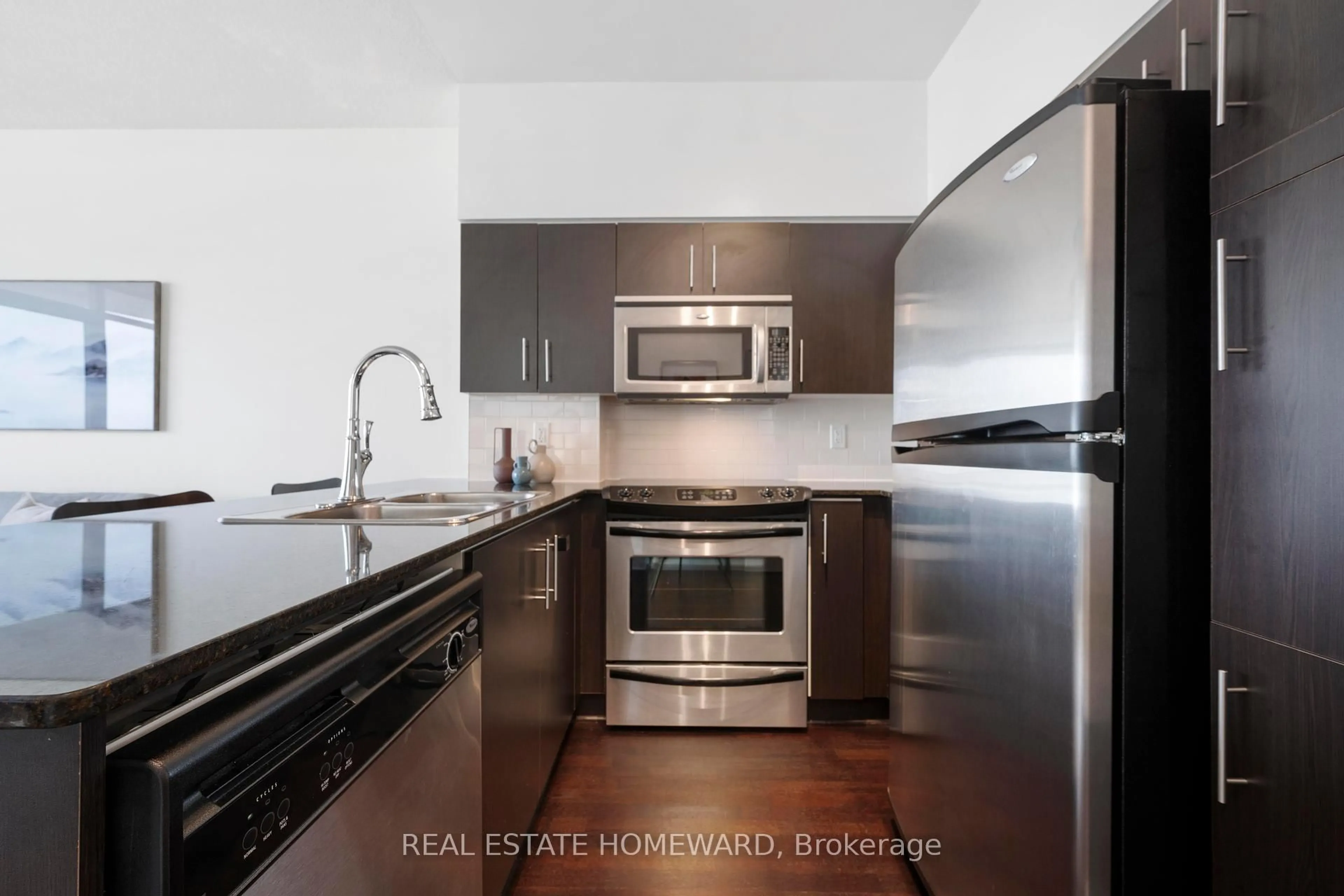 Standard kitchen, unknown for 15 Windermere Ave #2107, Toronto Ontario M6S 5A2