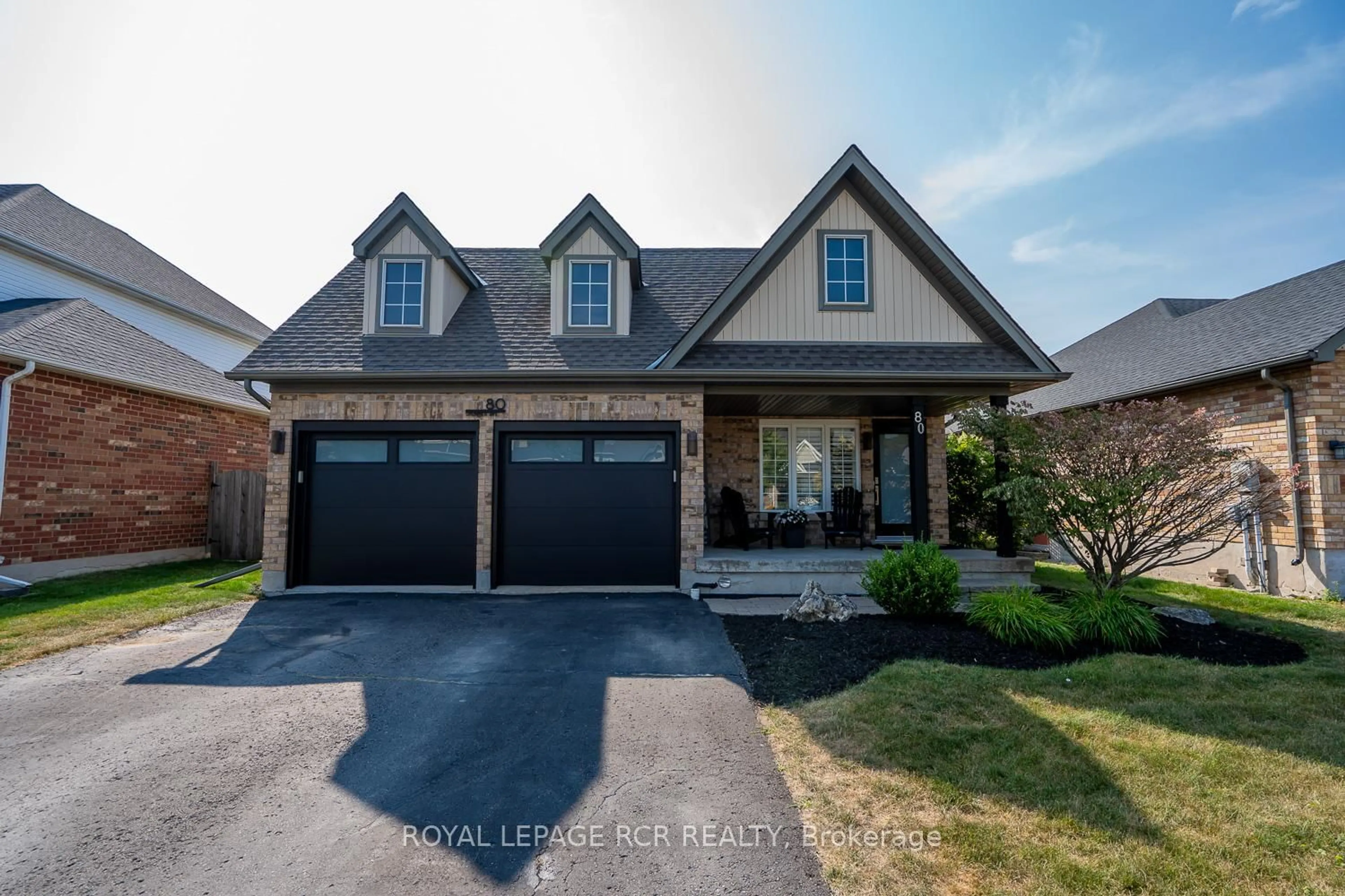 Home with brick exterior material, street for 80 Spencer Ave, Orangeville Ontario L9W 5E7