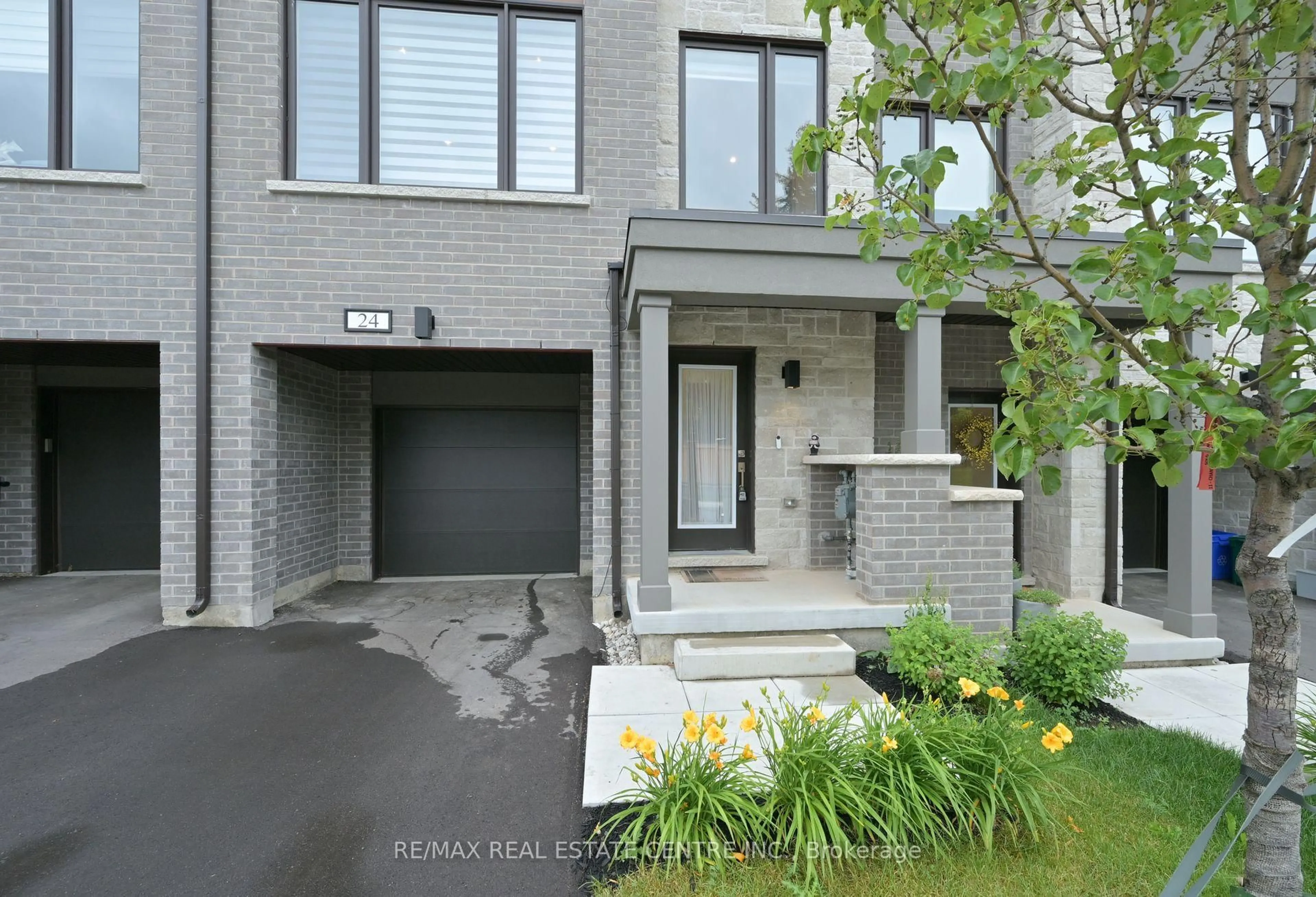 Home with brick exterior material, street for 24 Humberstone Dr, Halton Hills Ontario L7G 0C4