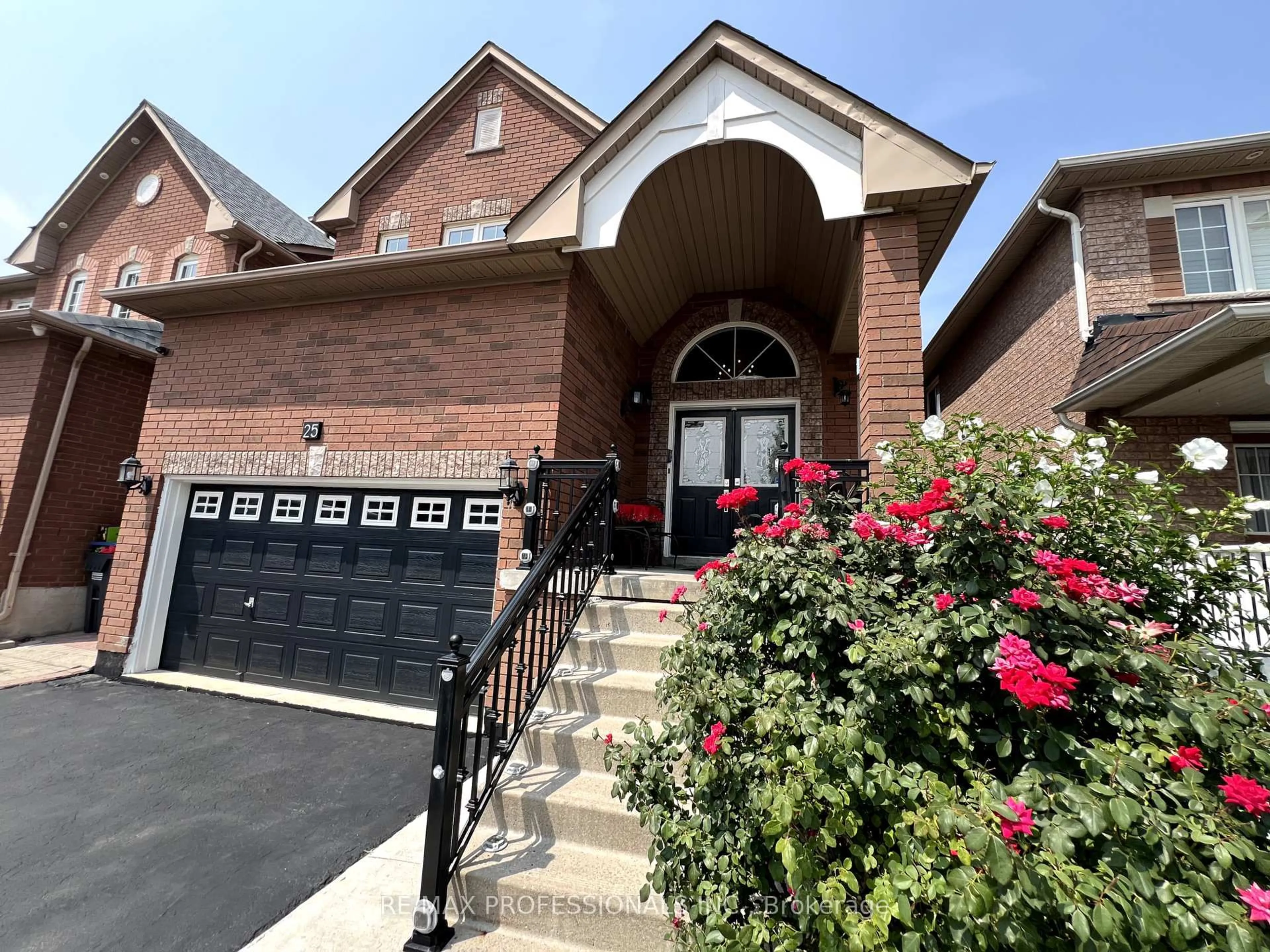 Home with brick exterior material, street for 25 Whitehouse Cres, Brampton Ontario L6P 1M2