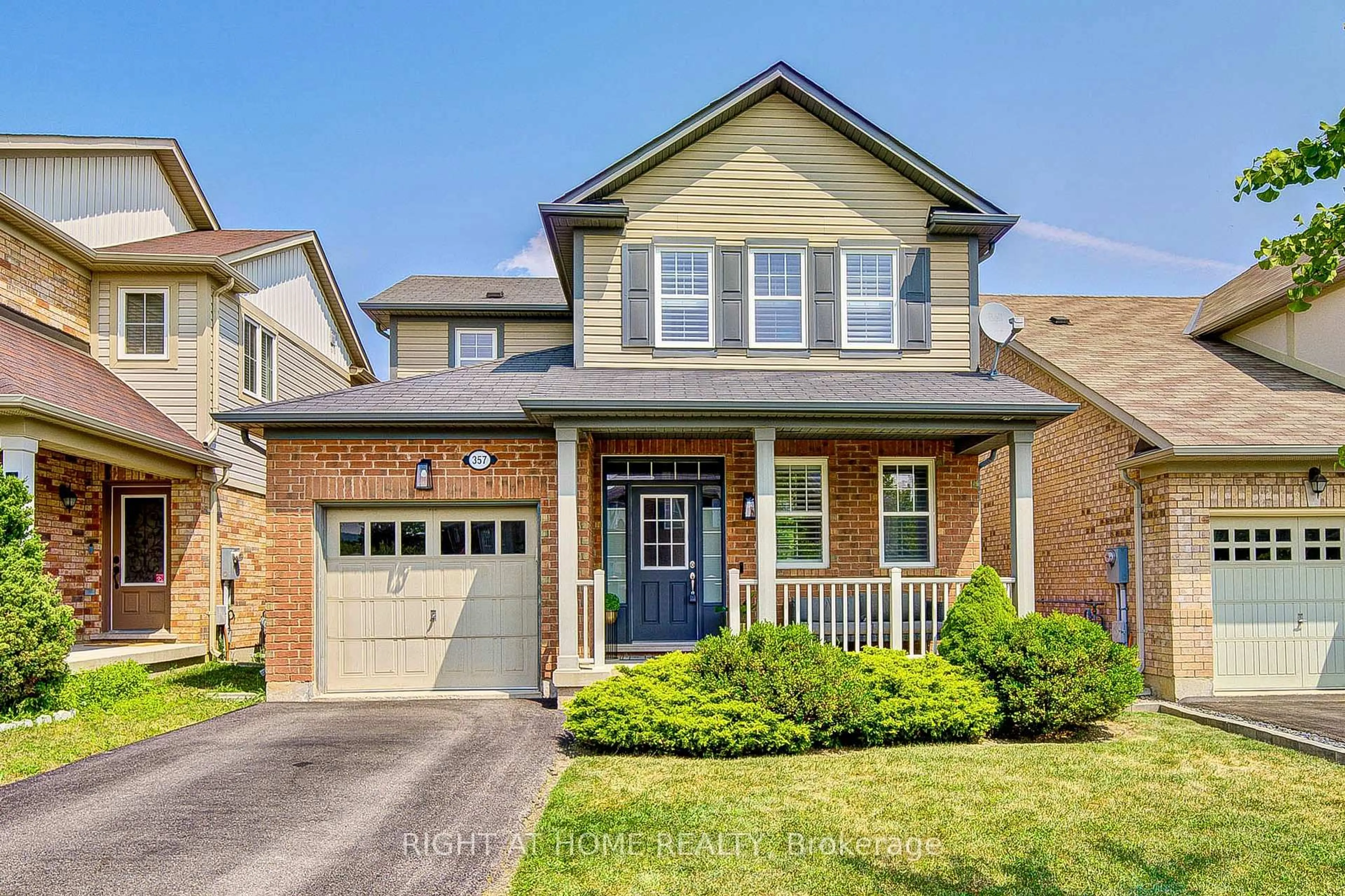 Home with brick exterior material, street for 357 Jelinik Terr, Milton Ontario L9T 7M8