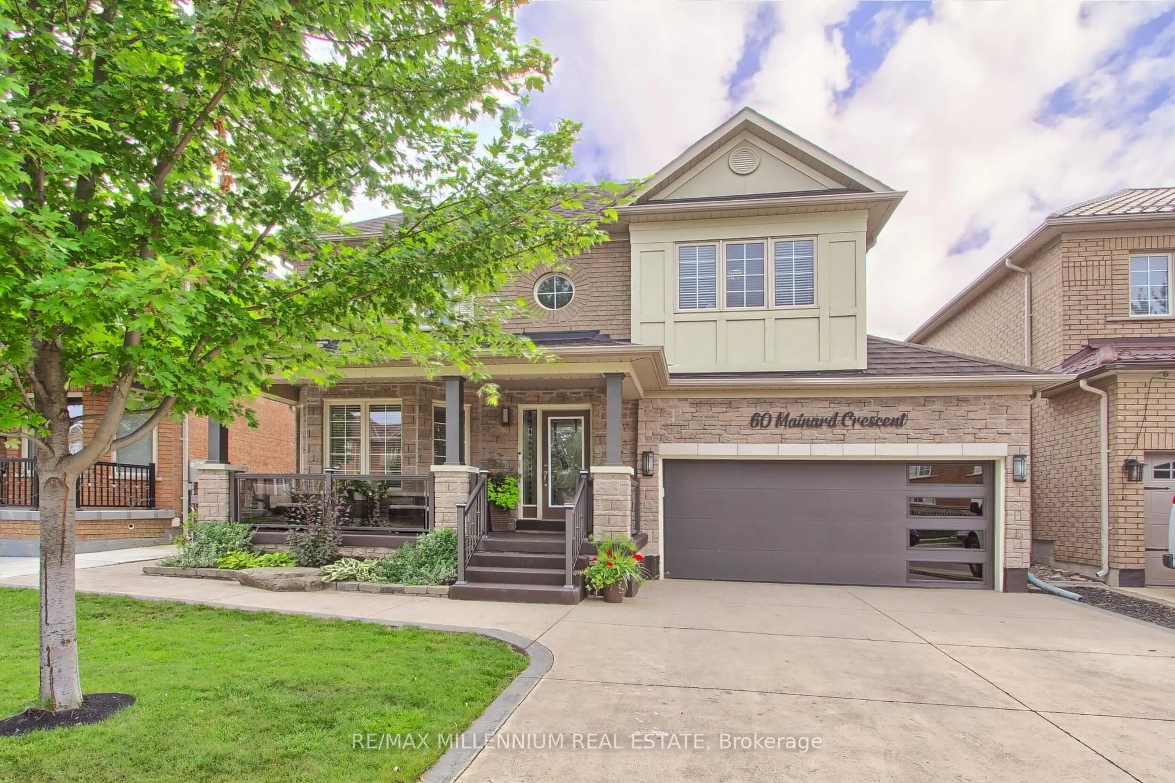 Home with brick exterior material, street for 60 Mainard Cres, Brampton Ontario L6R 2T8
