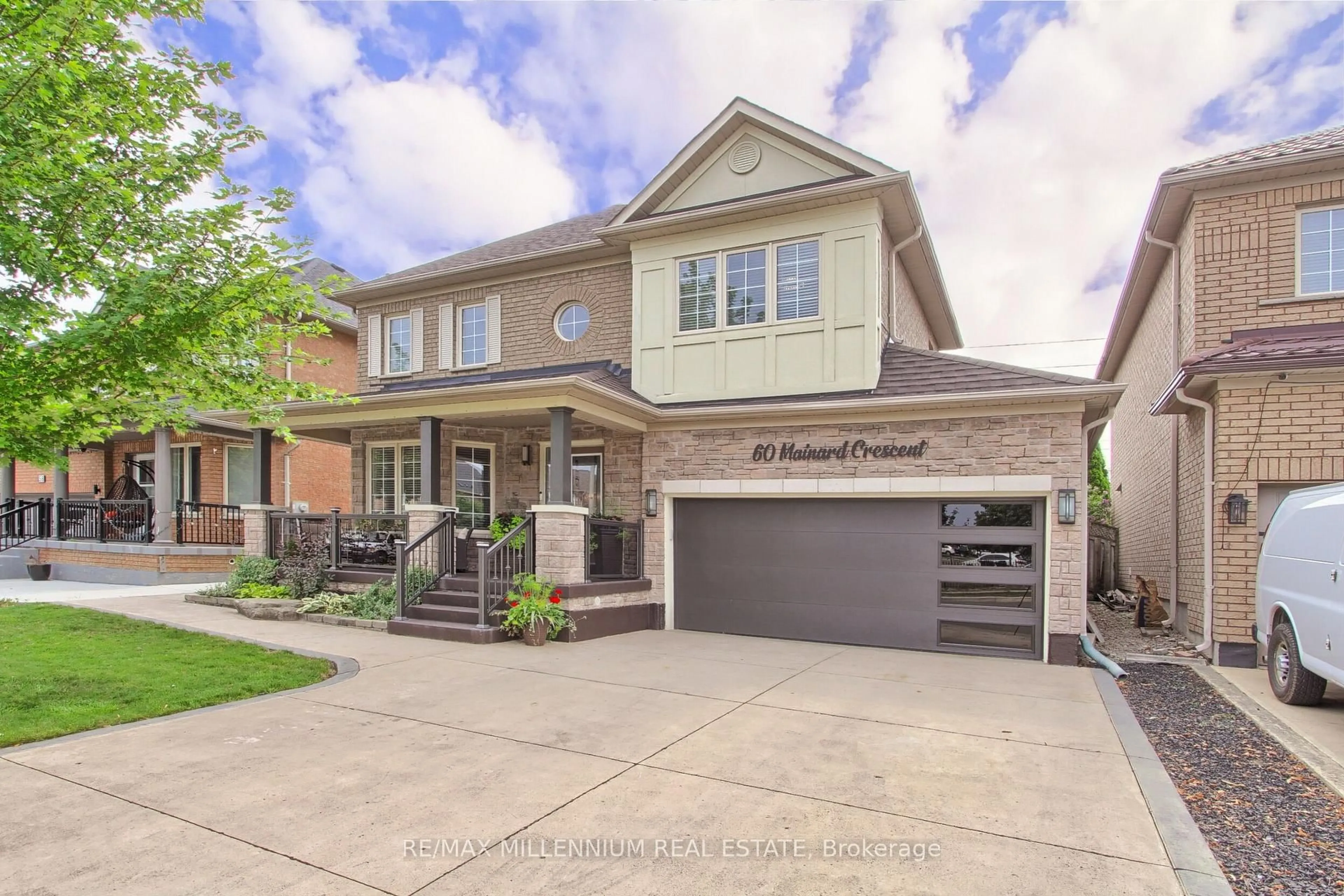 Home with brick exterior material, street for 60 Mainard Cres, Brampton Ontario L6R 2T8