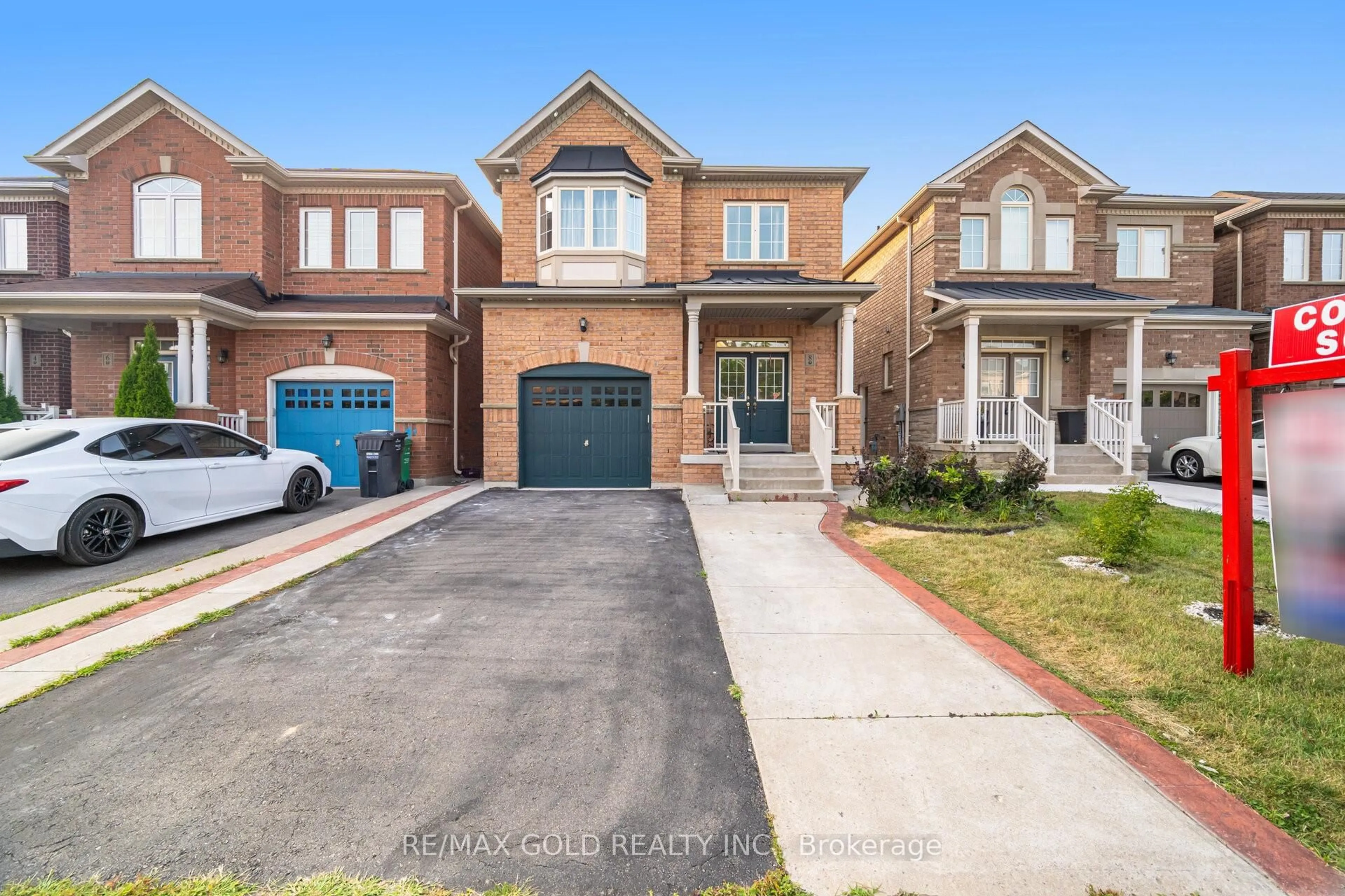 Home with brick exterior material, street for 8 Washburn Rd, Brampton Ontario L6P 3V7