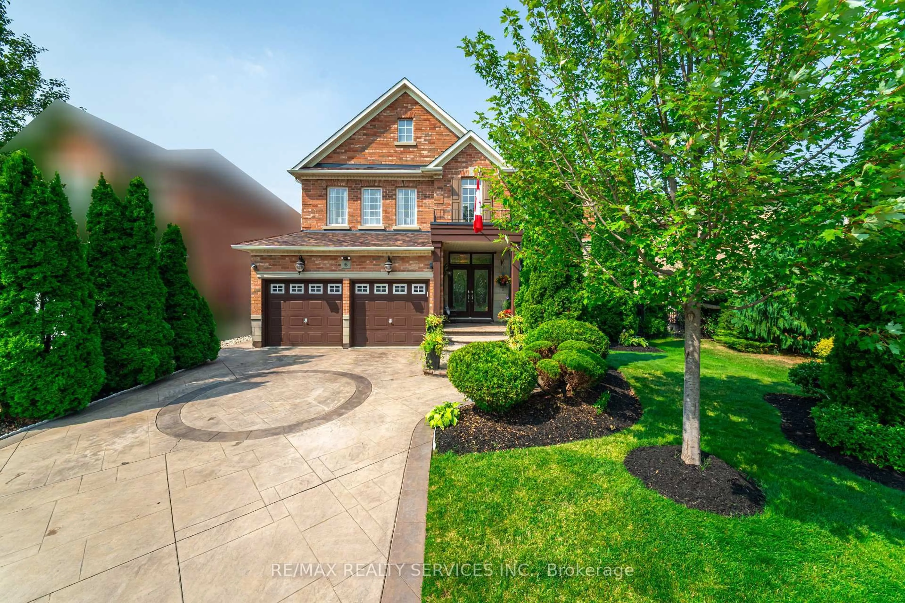 Home with brick exterior material, street for 6 Hugo Rd, Brampton Ontario L6P 1W4