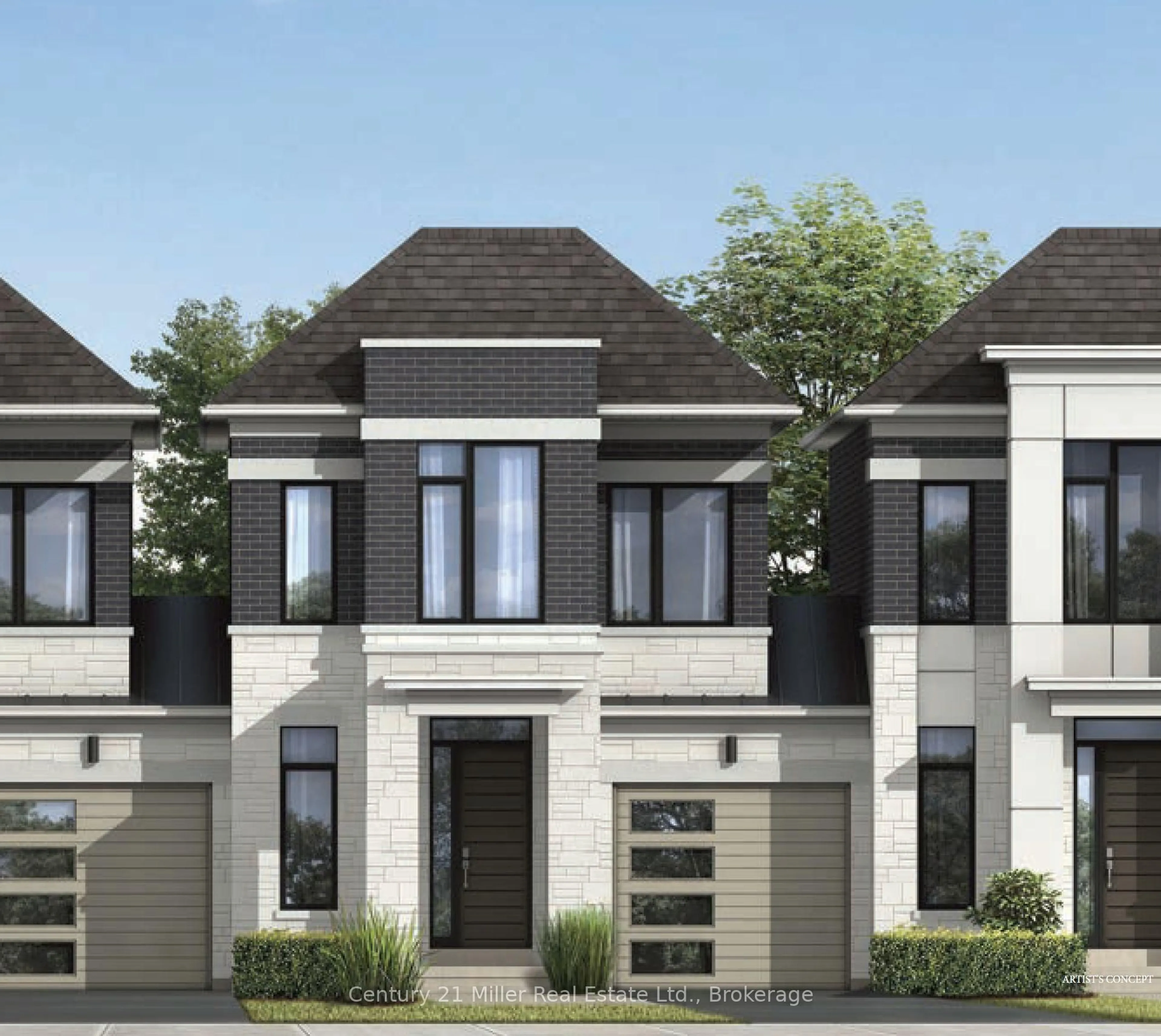 Home with brick exterior material, street for Lot 8 Owlsnest Way, Oakville Ontario L6M 4G3