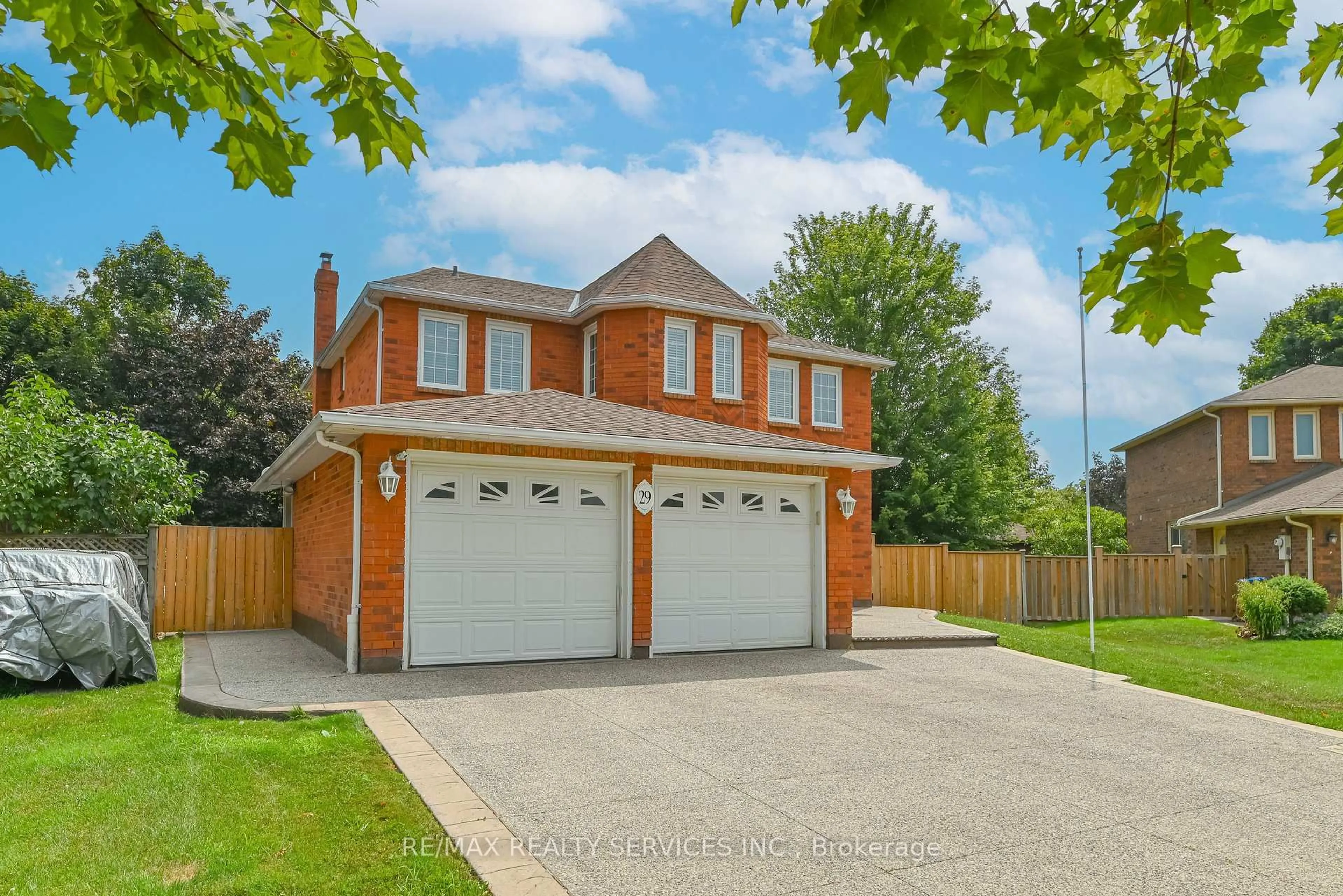 Home with brick exterior material, street for 29 Leneck Ave, Brampton Ontario L6X 2A9