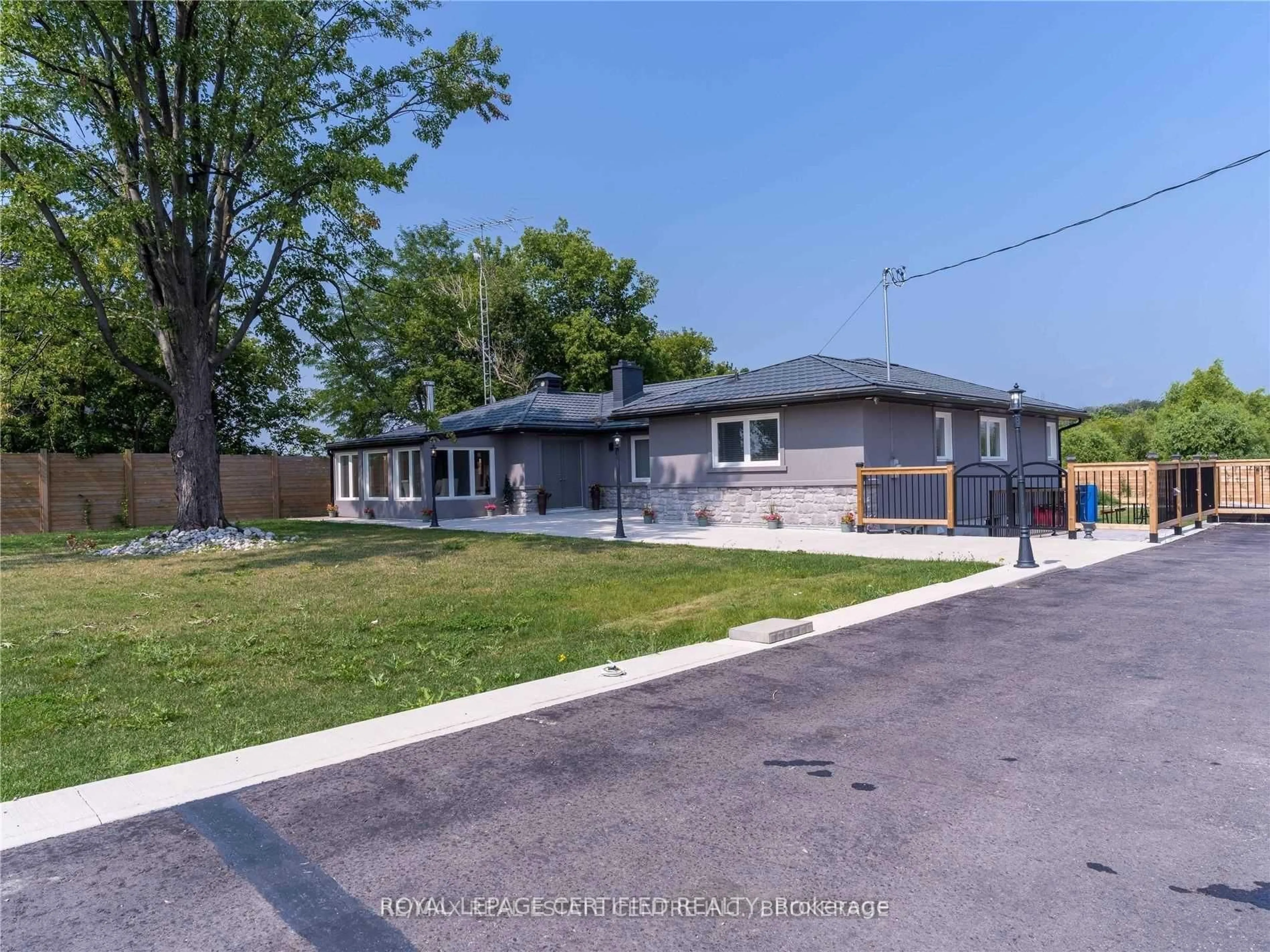 A pic from outside/outdoor area/front of a property/back of a property/a pic from drone, street for 1181 E  Lowerbase Line, Milton Ontario L9E 0S5