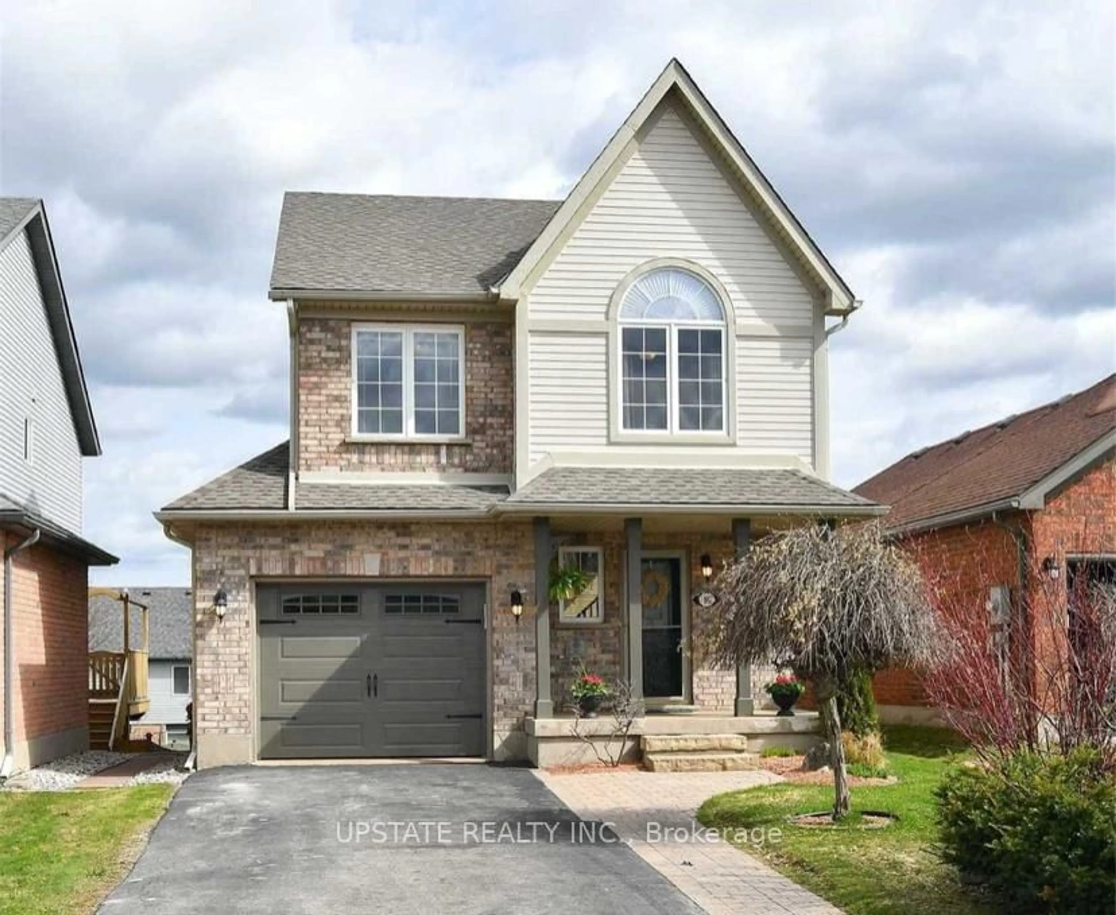 Home with brick exterior material, street for 16 Settlers Rd, Orangeville Ontario L9W 5E3