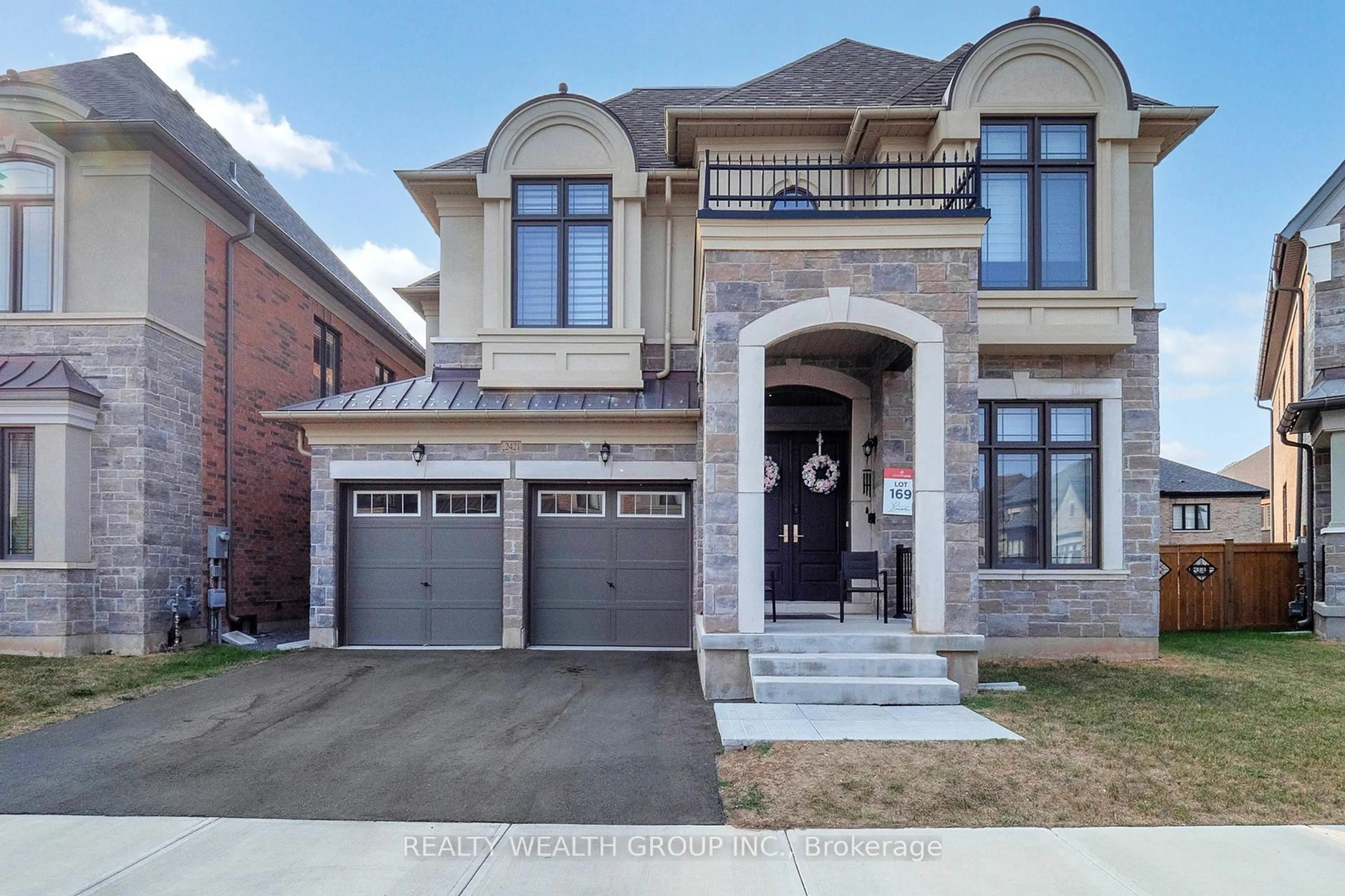 Home with brick exterior material, street for 2421 Irene Cres, Oakville Ontario L6M 5M2