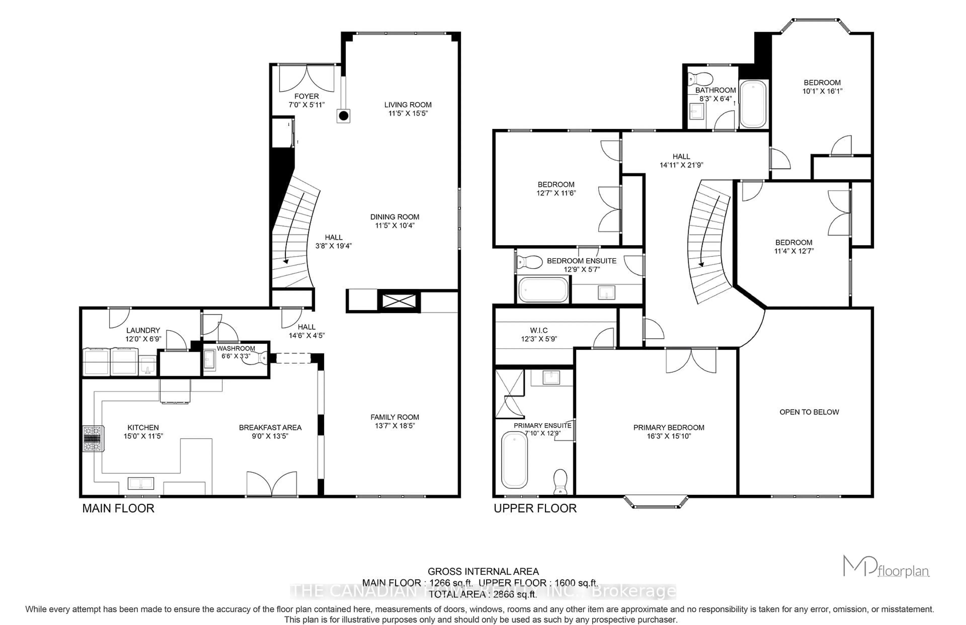 Floor plan for 379 Burloak Dr, Oakville Ontario L6L 6W8