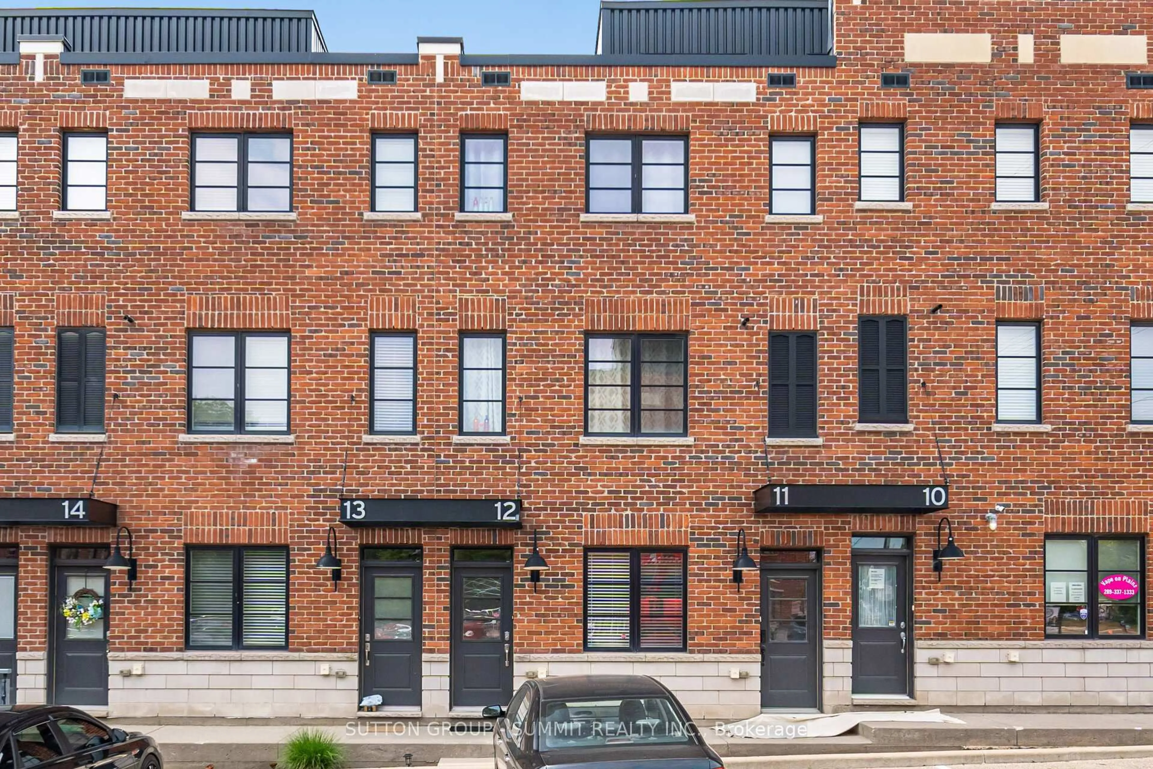 Home with brick exterior material, street for 70 Plains Rd #12, Burlington Ontario L7T 0B6