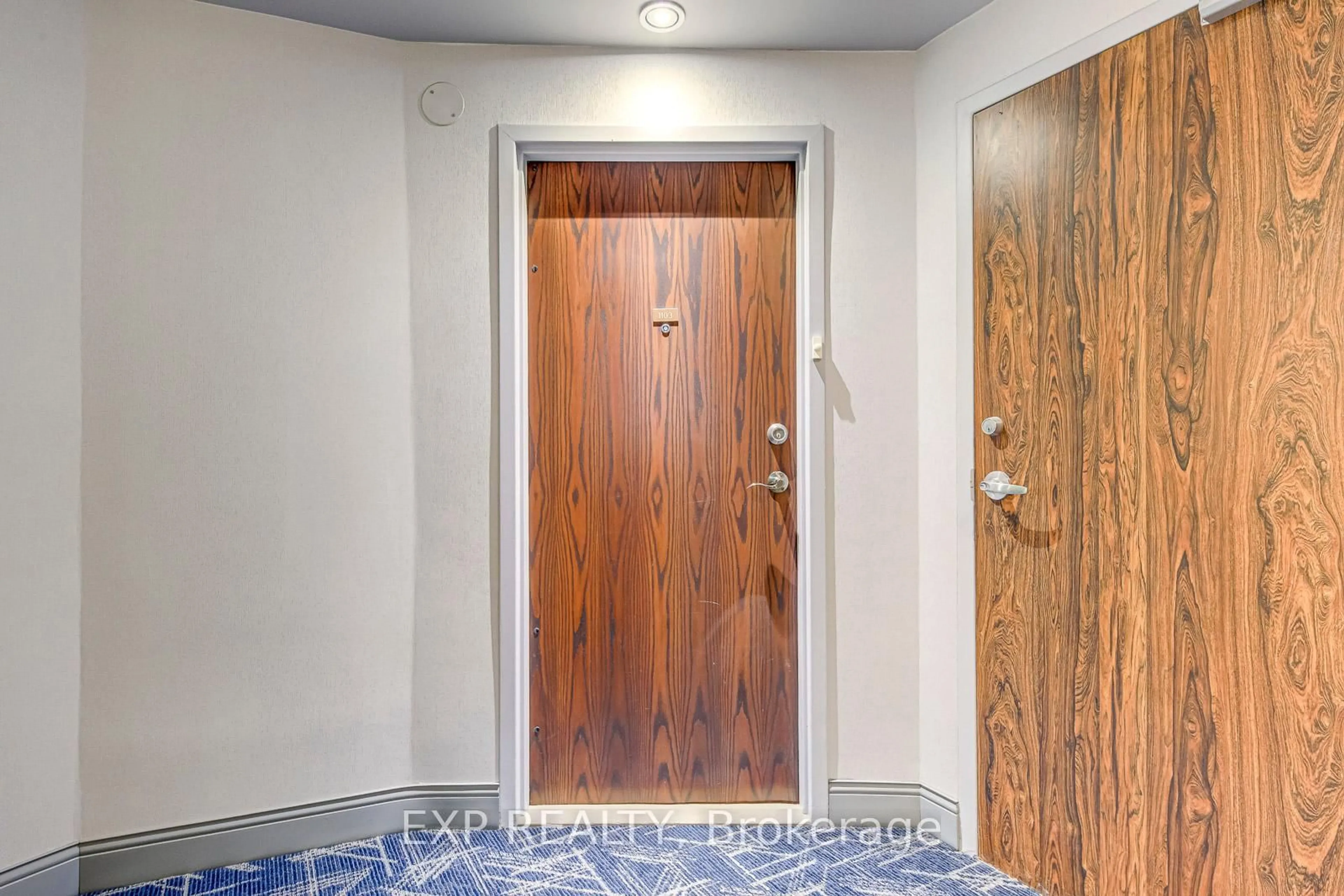 Indoor entryway for 335 Mill Rd #1103, Toronto Ontario M9C 1Y6