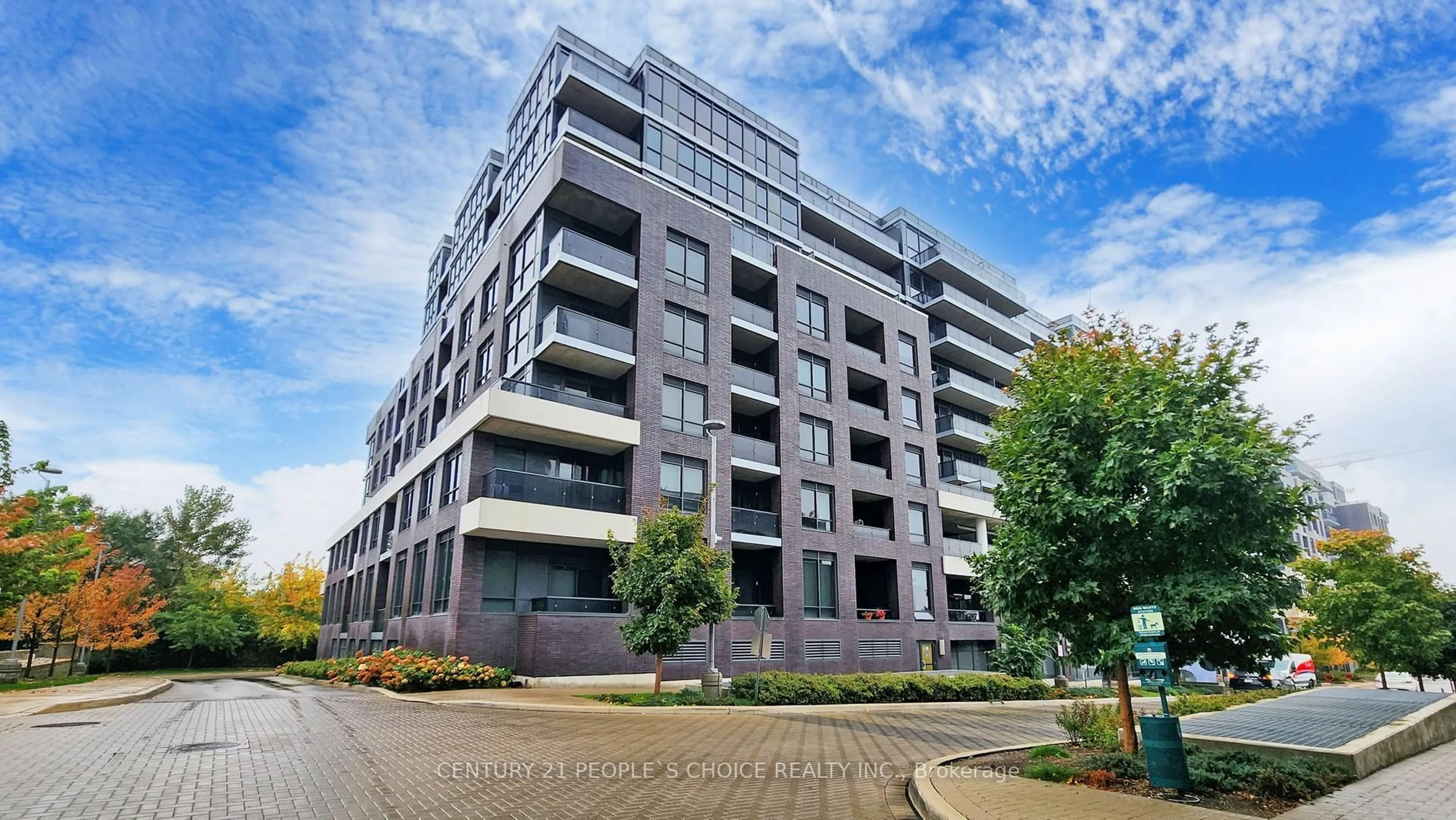 A pic from outside/outdoor area/front of a property/back of a property/a pic from drone, building for 26 Gibbs Rd #827, Toronto Ontario M9B 0E3