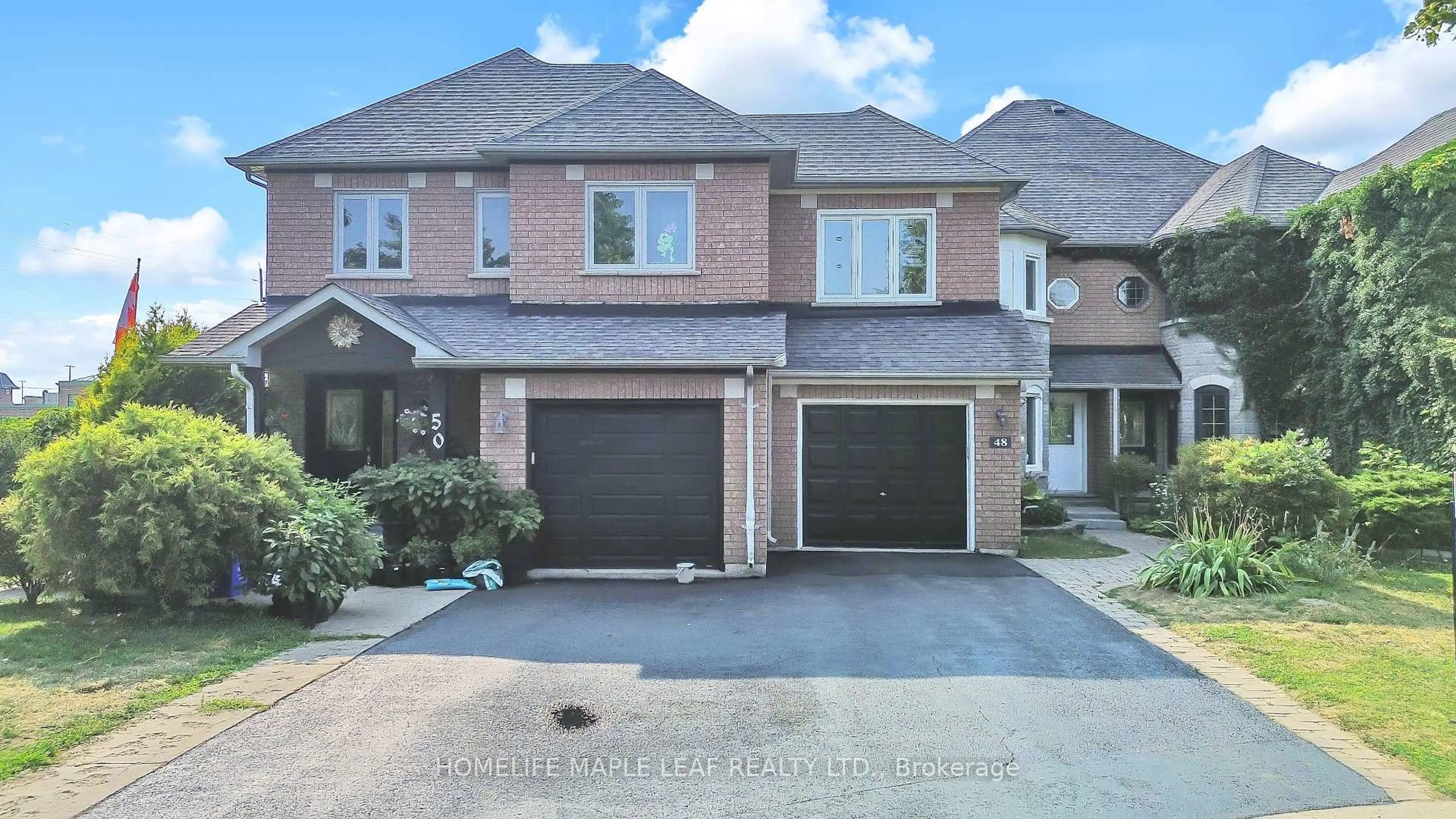 Home with brick exterior material, street for 48 James Young Dr, Halton Hills Ontario L7G 5S5
