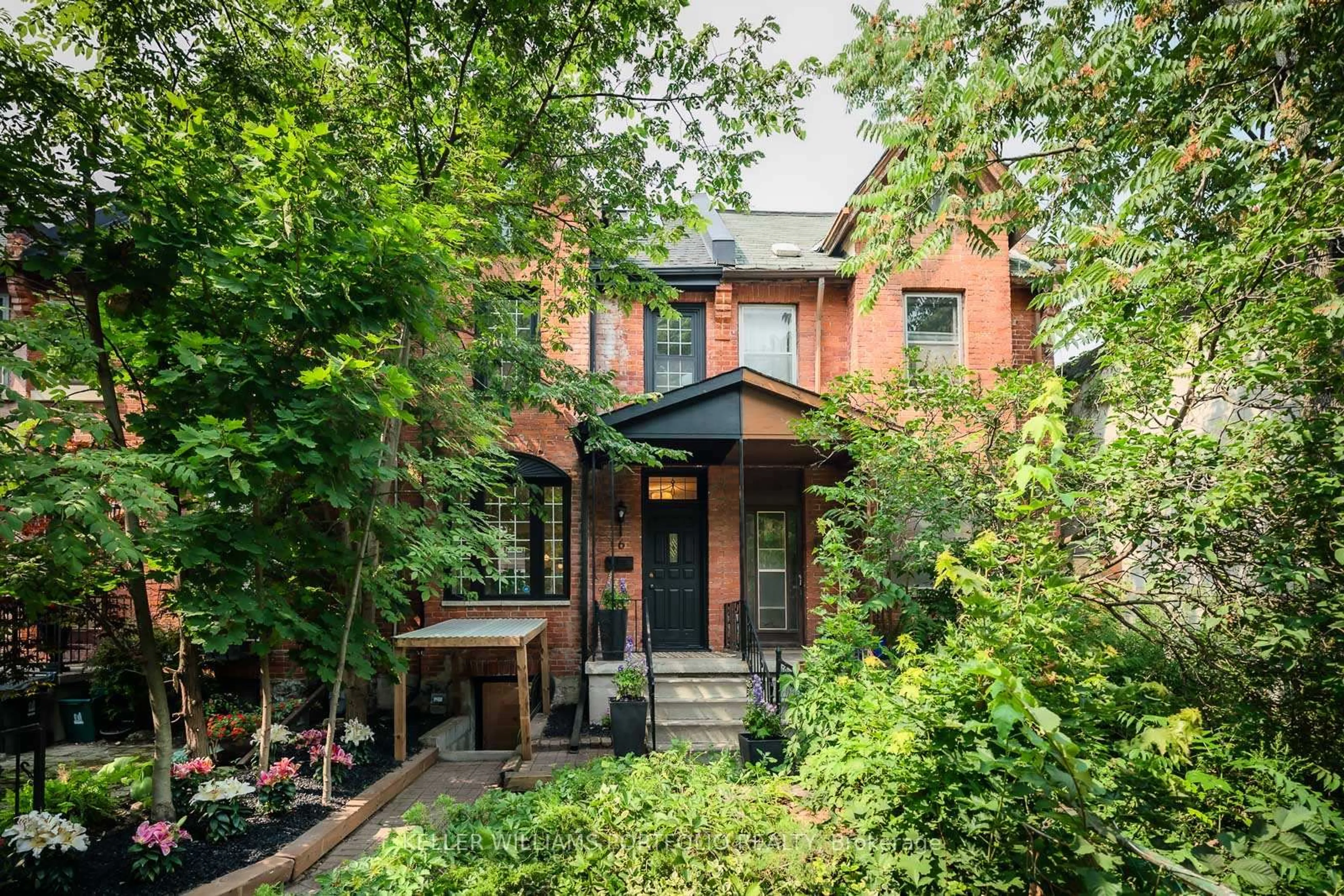 Home with brick exterior material, street for 6 Melbourne Ave, Toronto Ontario M6K 1K2