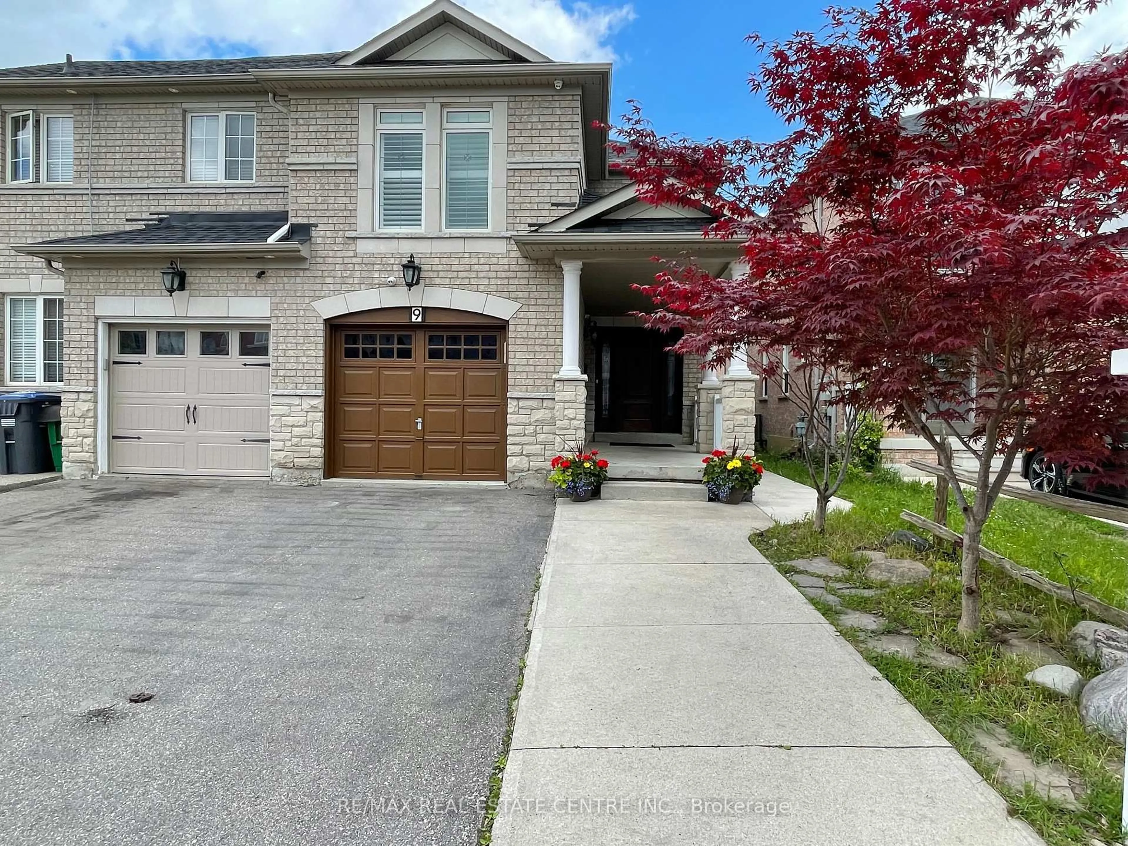 Home with brick exterior material, street for 9 Amethyst Circ, Brampton Ontario L6P 0Z7