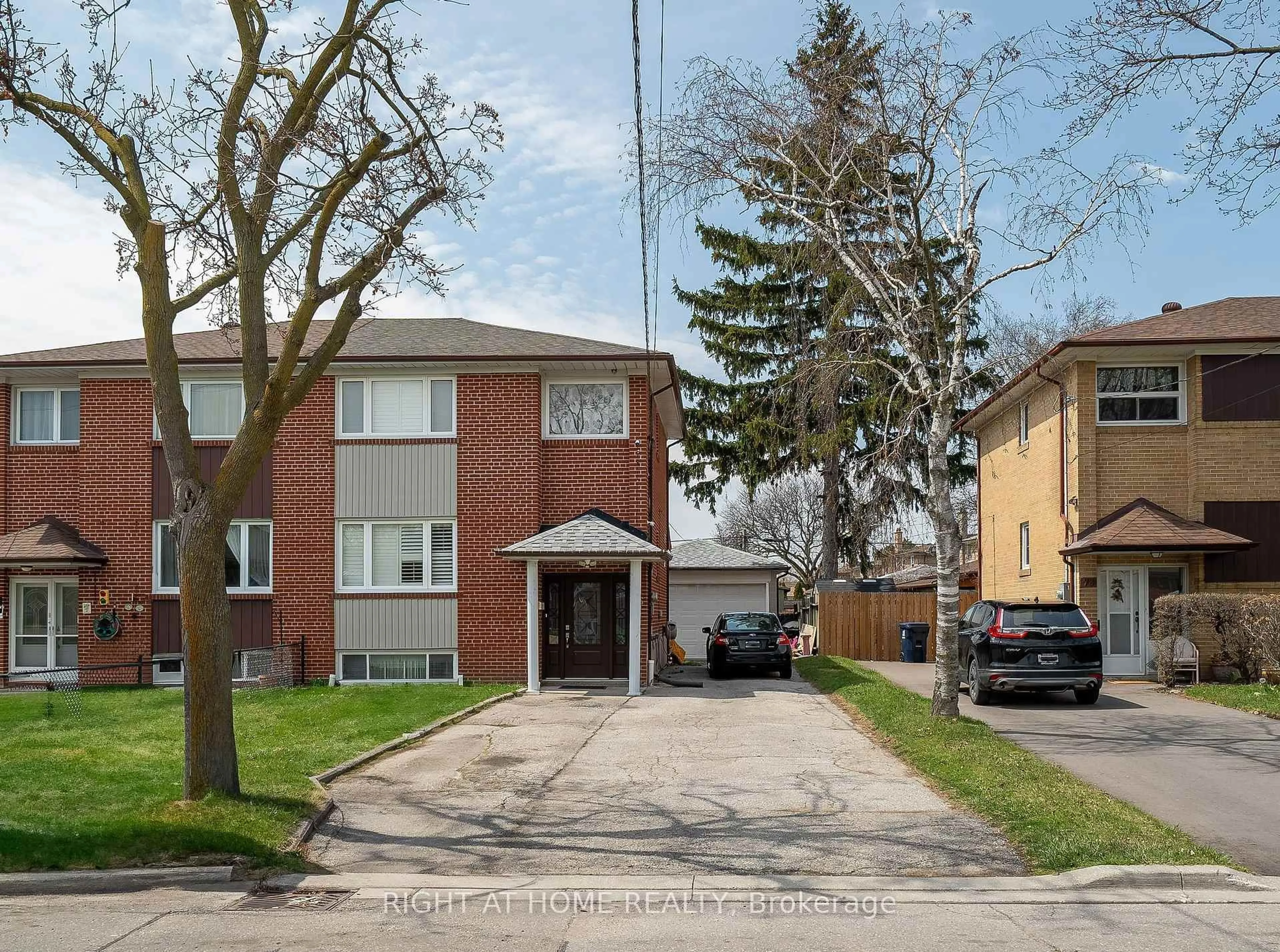 Home with brick exterior material, street for 76 Habitant Dr, Toronto Ontario M9M 2P2