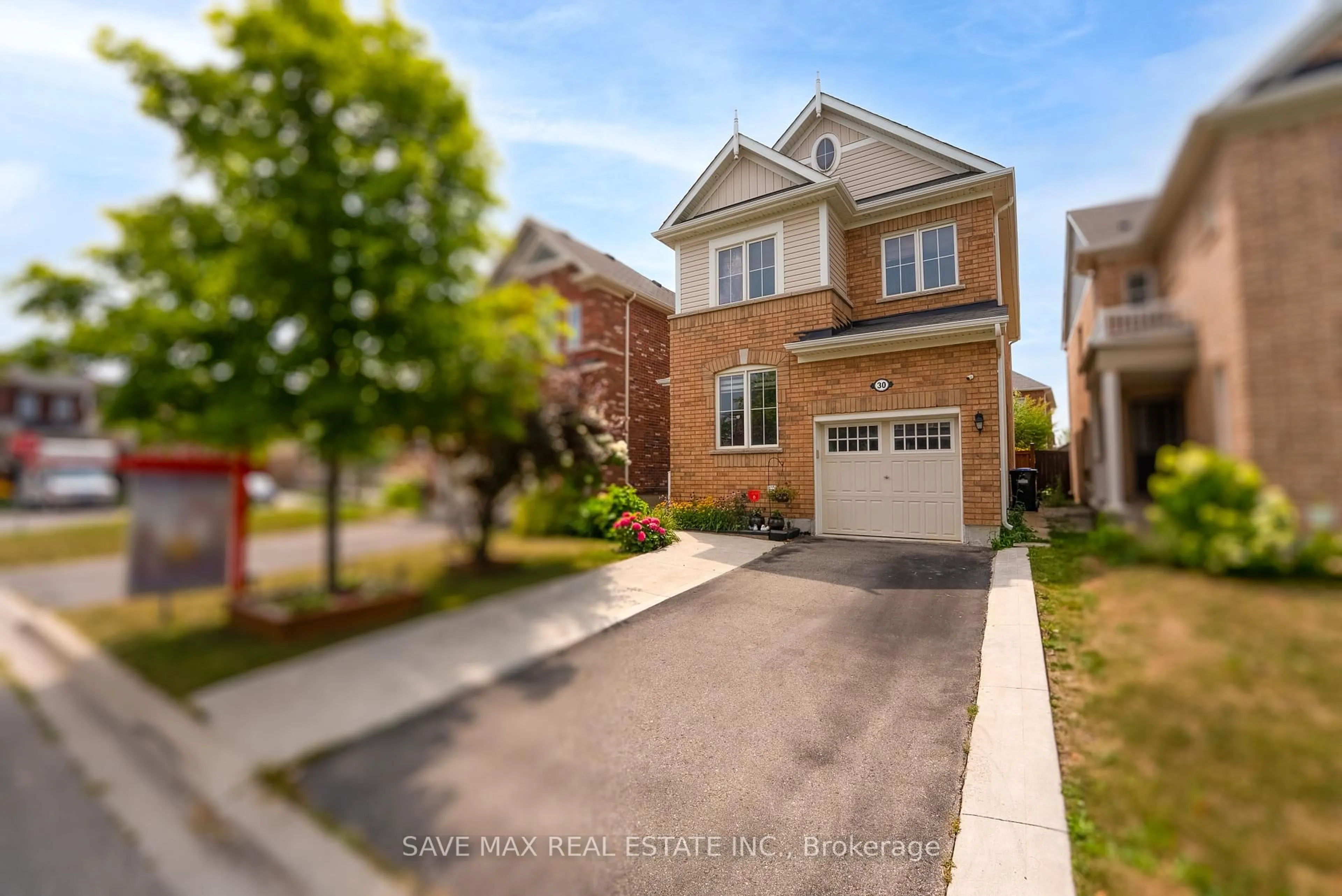 Home with brick exterior material, street for 30 Polstar Rd, Brampton Ontario L7A 0G2