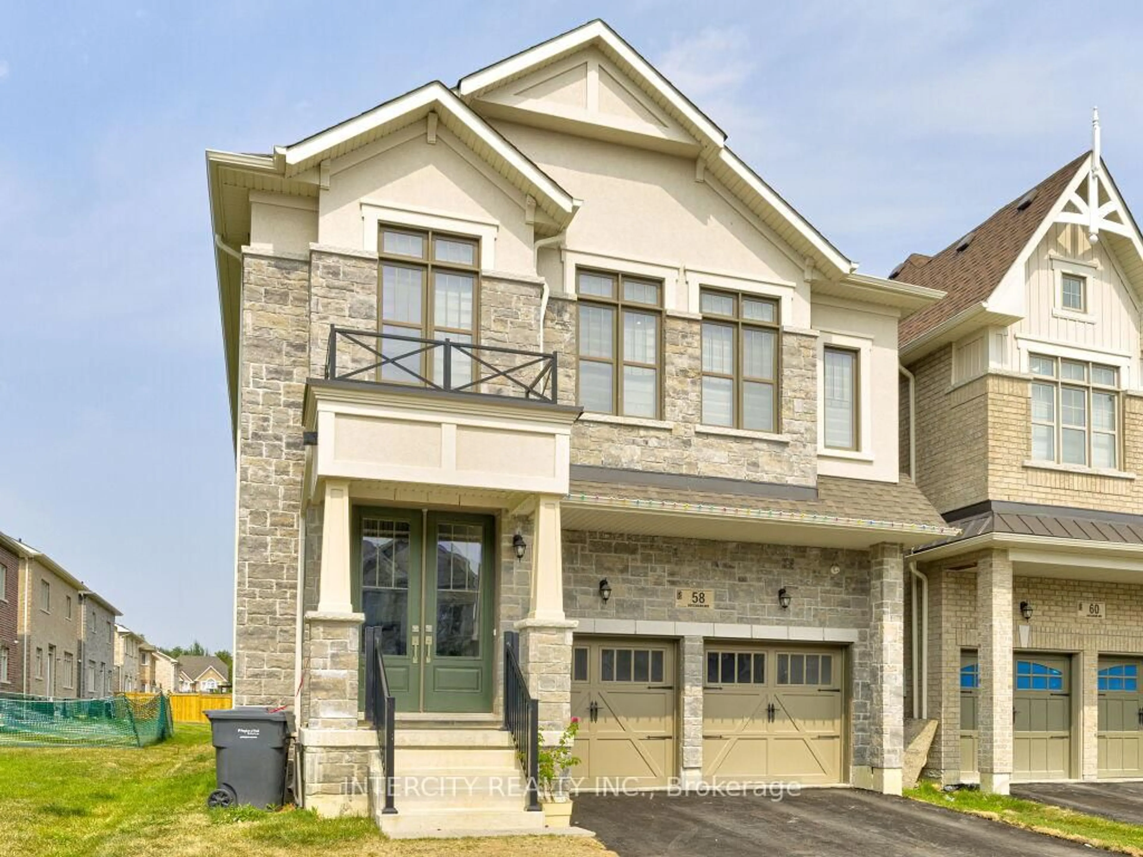 Home with brick exterior material, street for 58 Dotchson Ave, Caledon Ontario L7C 4G7