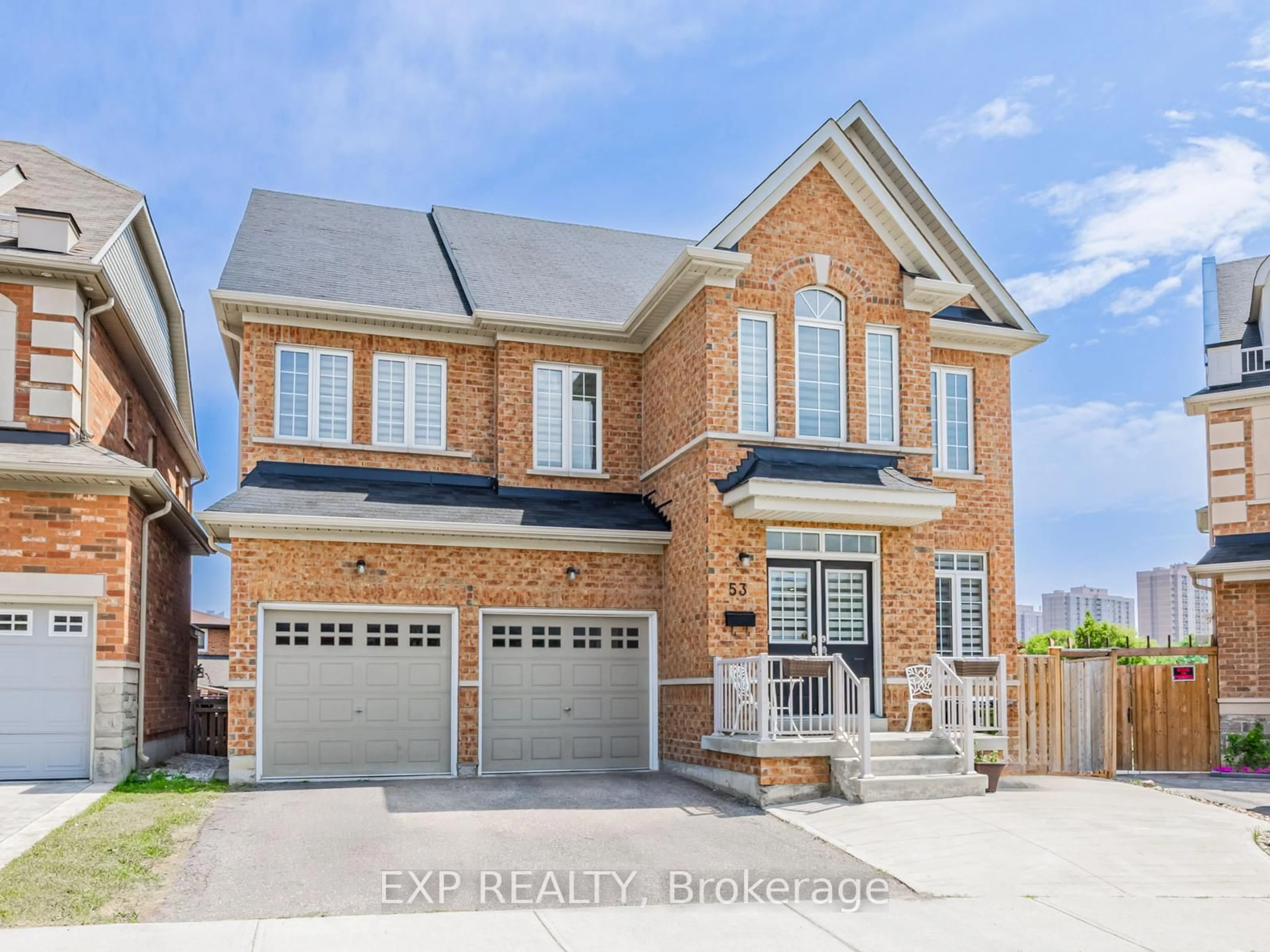 Home with brick exterior material, street for 53 Fred Young Dr, Toronto Ontario M3L 0A1