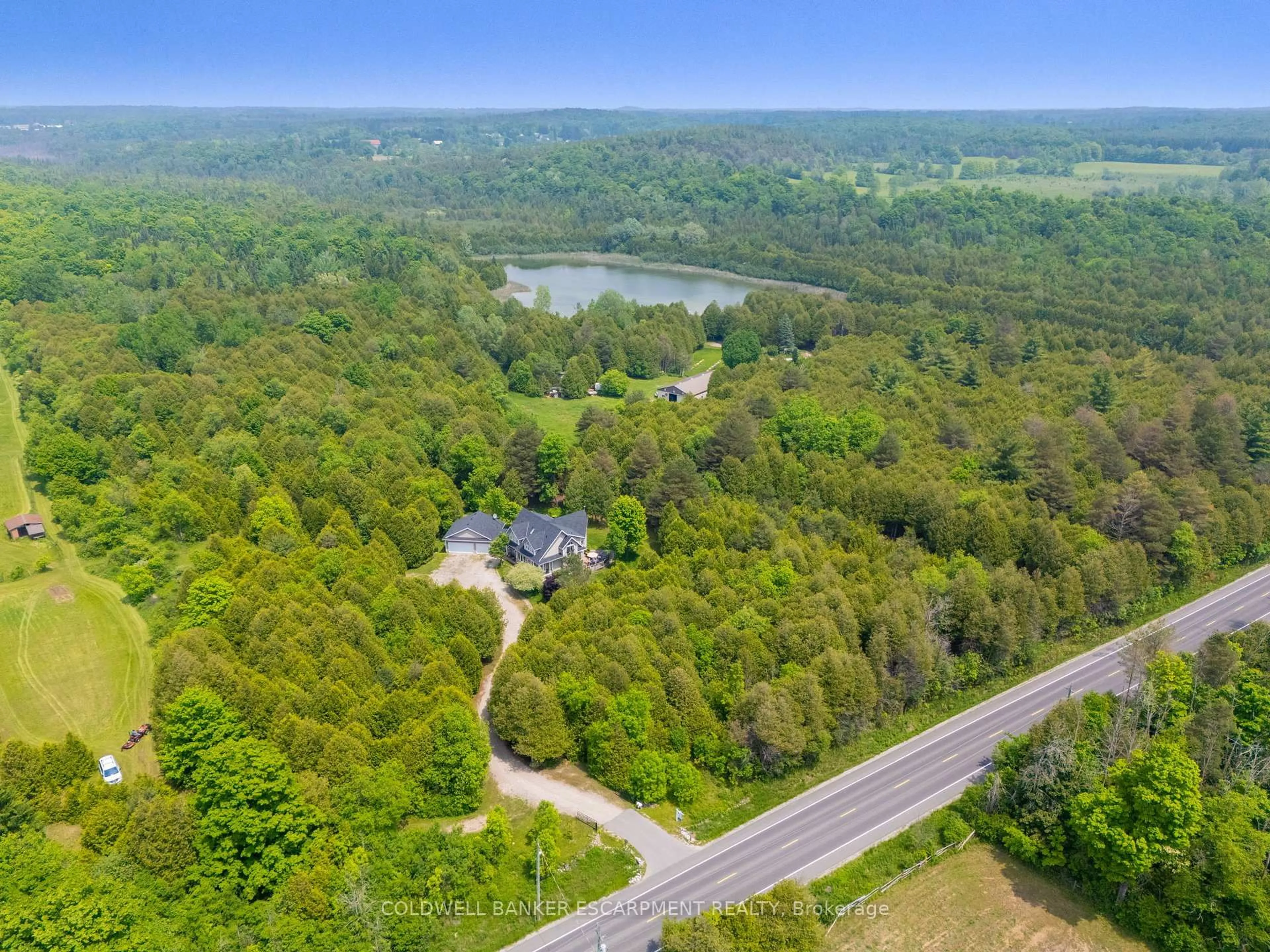 A pic from outside/outdoor area/front of a property/back of a property/a pic from drone, forest/trees view for 13601 Guelph Line, Milton Ontario N0B 2K0