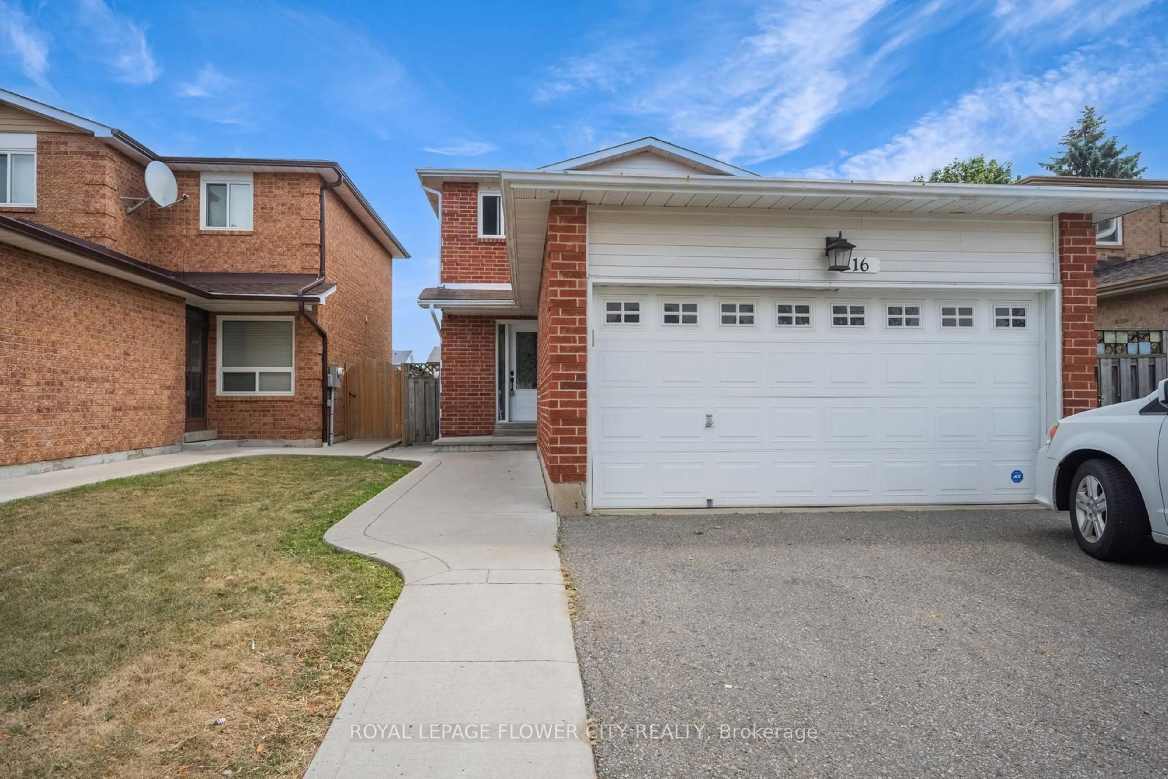 Home with brick exterior material, street for 16 Ecclestone Dr, Brampton Ontario L6X 3L6