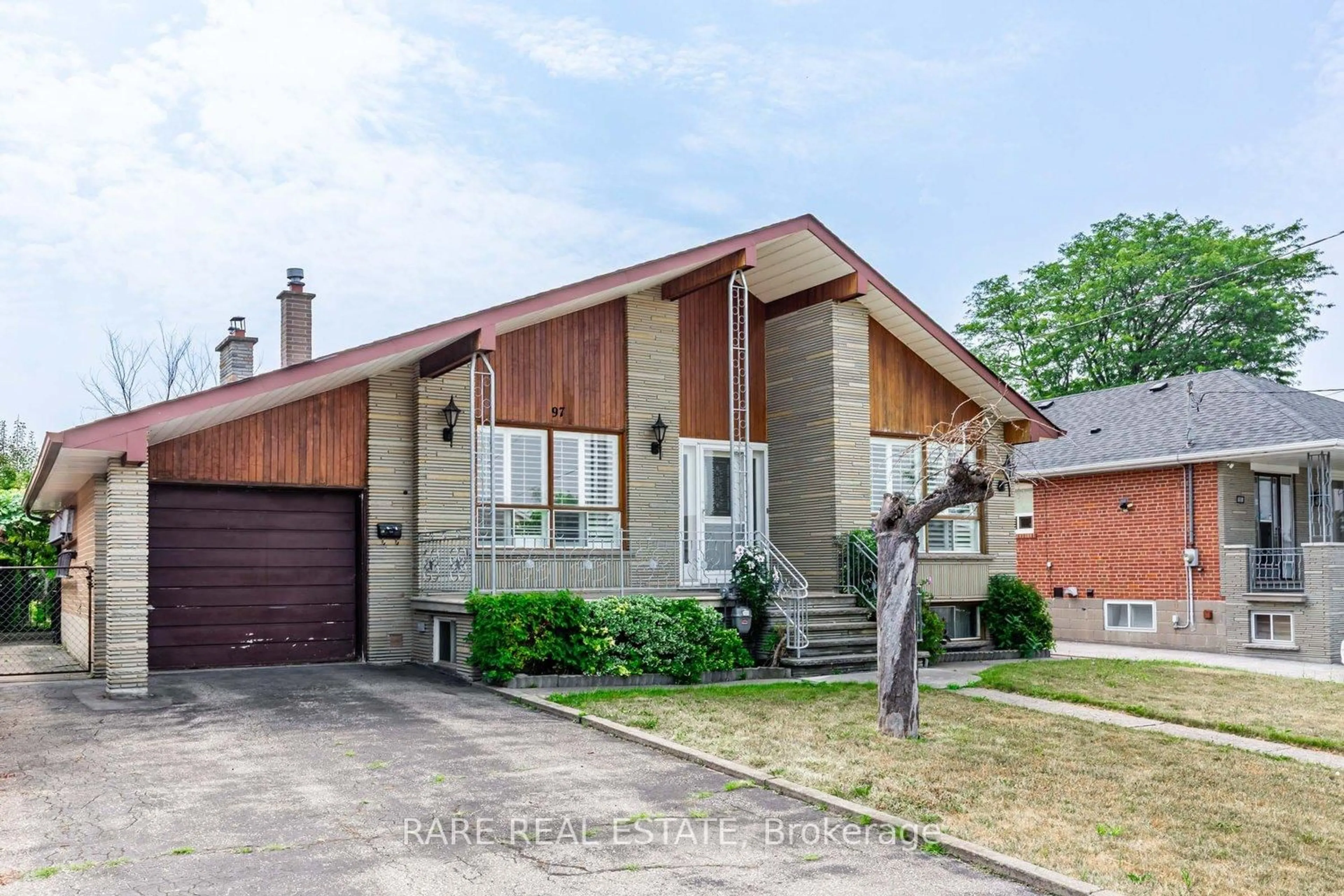 Home with brick exterior material, street for 97 Tavistock Rd, Toronto Ontario M3M 2P1