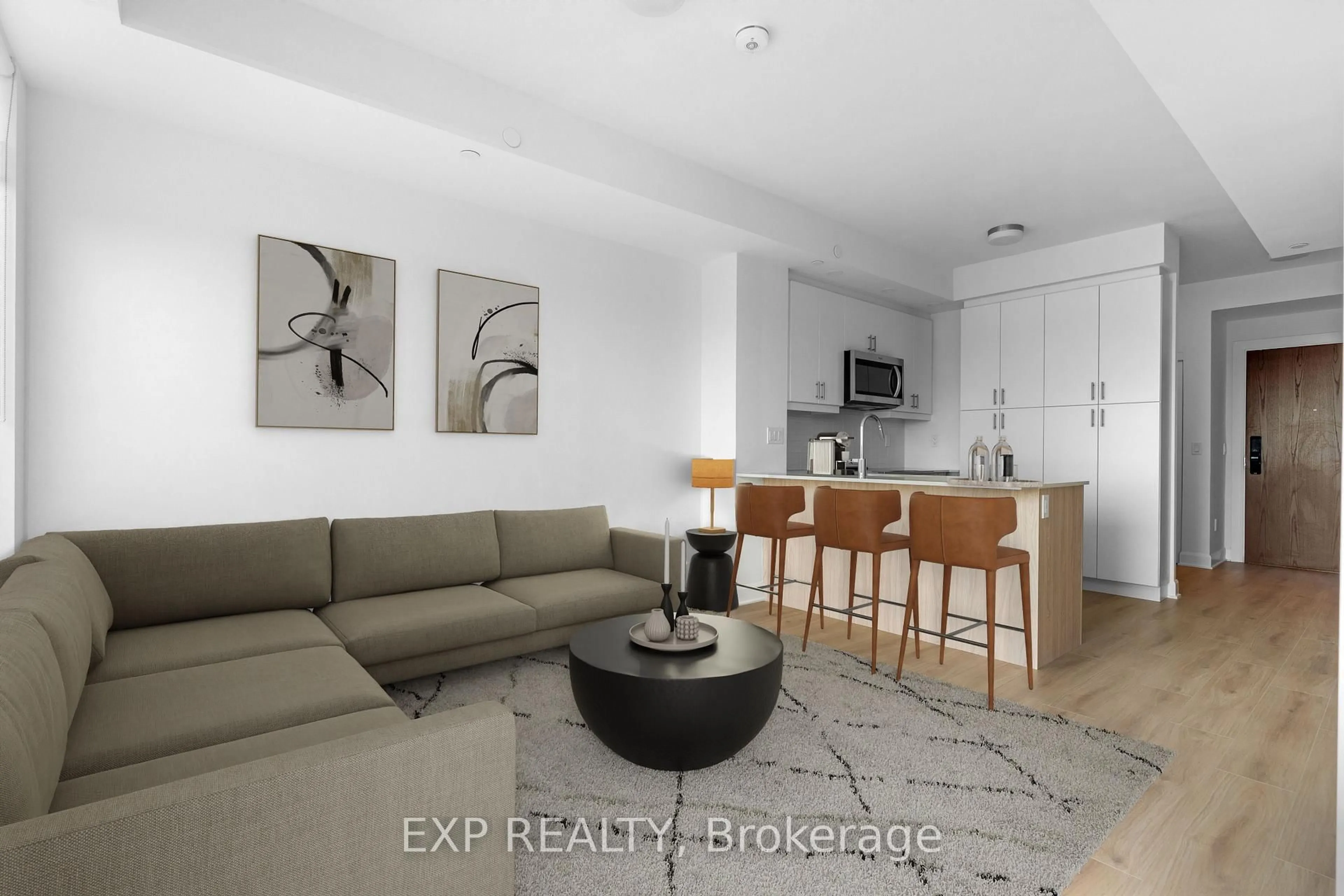 Living room with furniture, unknown for 3240 William Coltson Ave #612, Oakville Ontario L6H 7C2