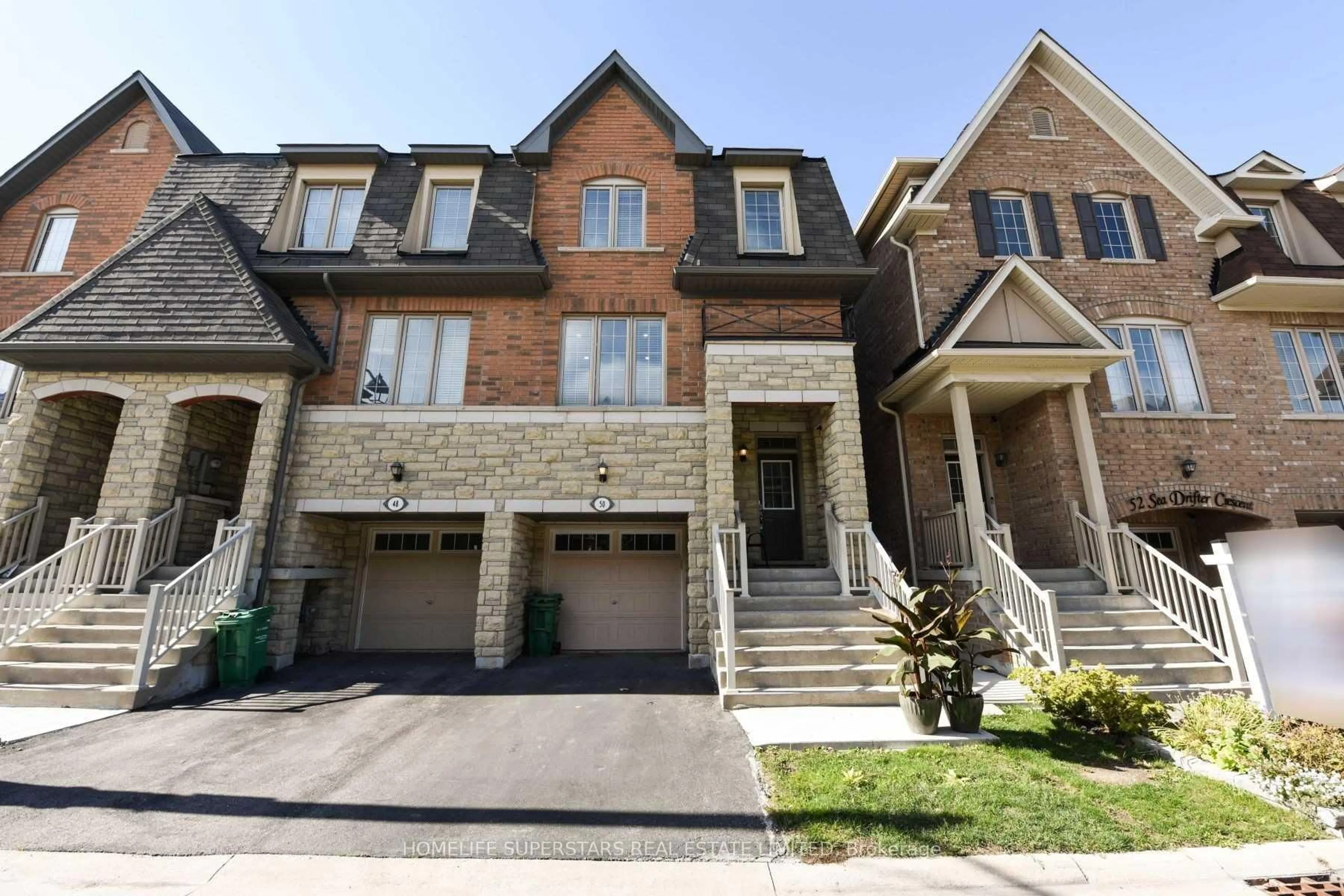 Home with brick exterior material, street for 50 Sea Drifter Cres, Brampton Ontario L6P 4B2