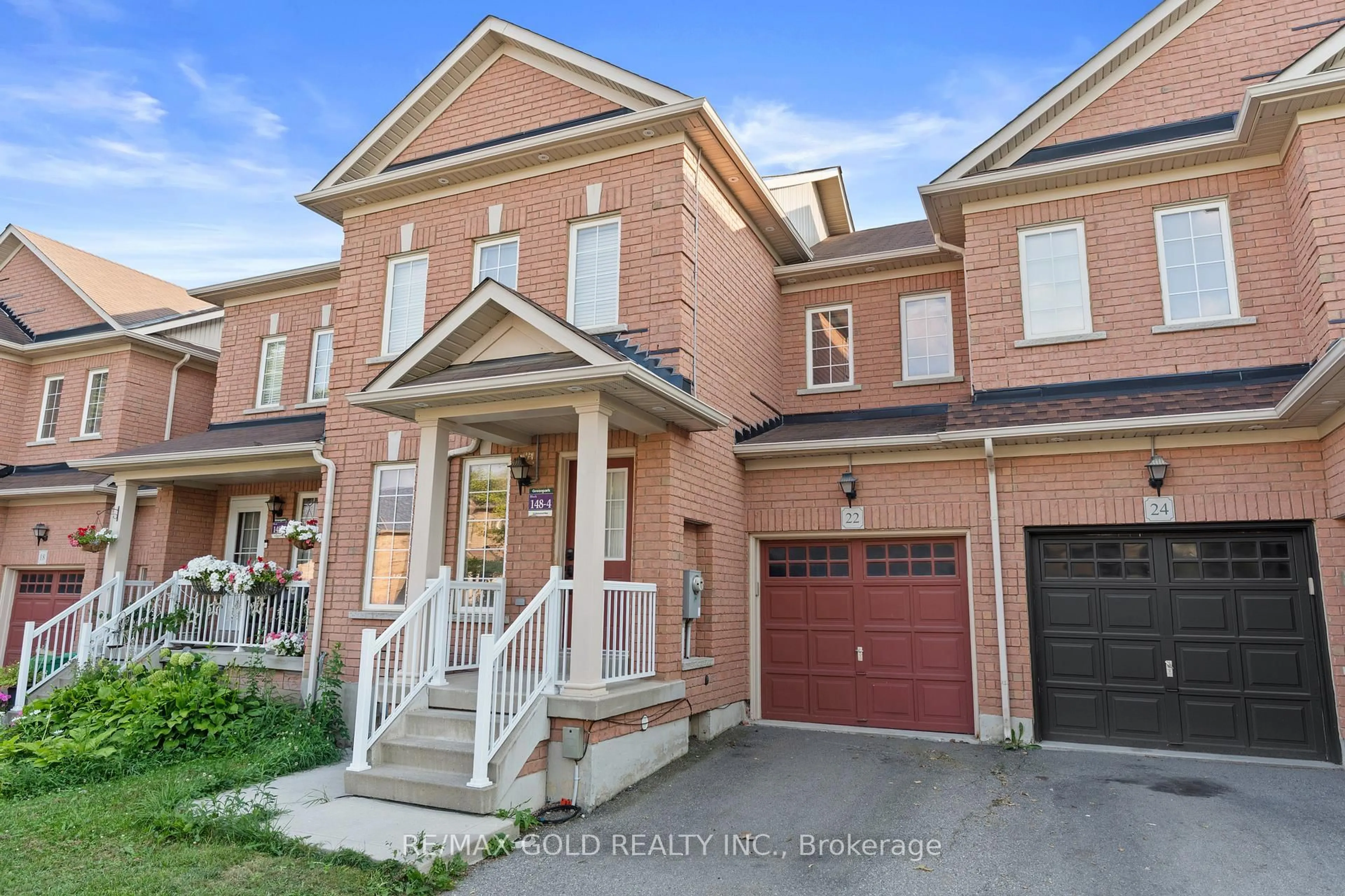 Home with brick exterior material, street for 22 Nutwood Way, Brampton Ontario L6R 0X7