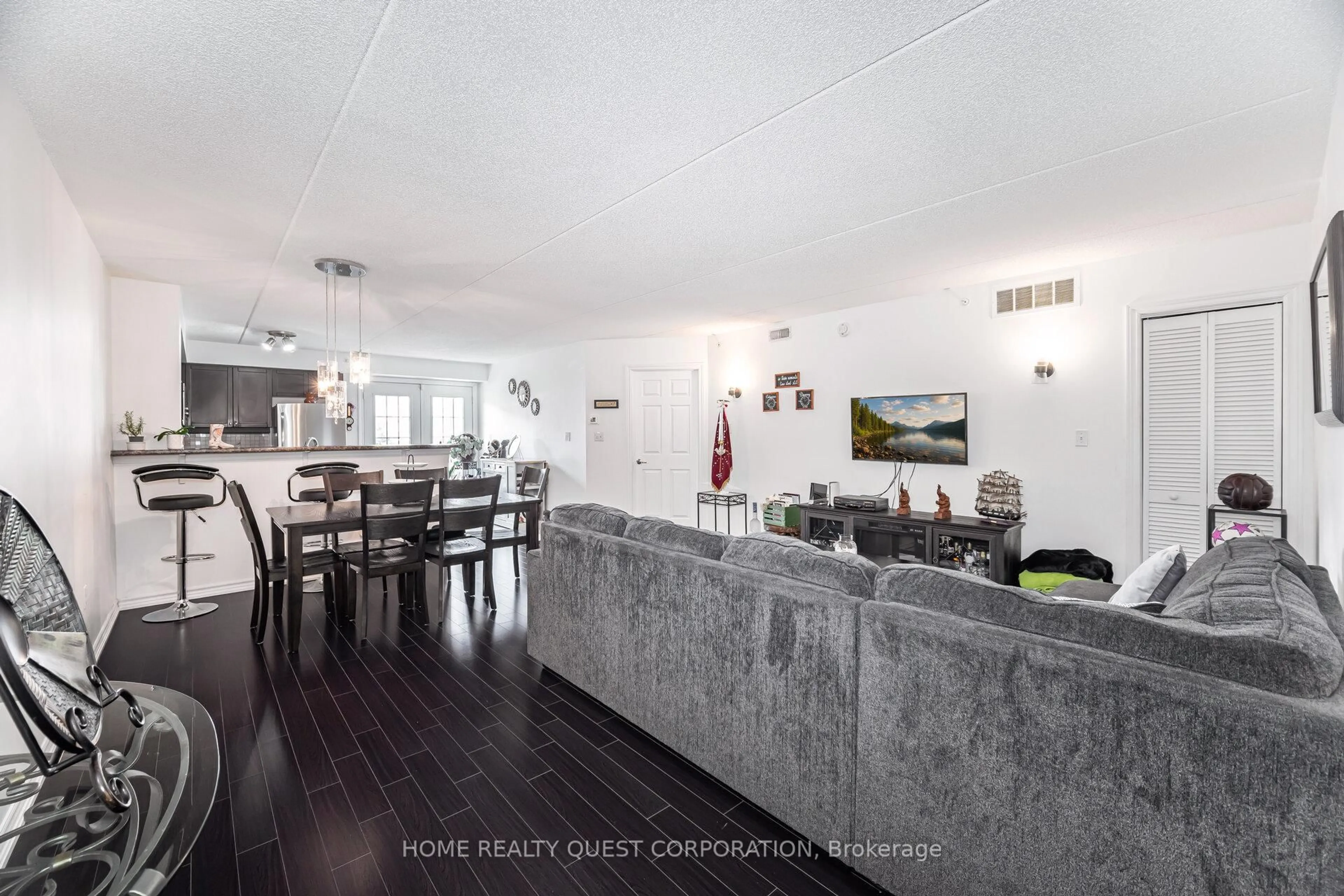 Open concept kitchen, unknown for 1340 Main St #212, Milton Ontario L9T 7S6