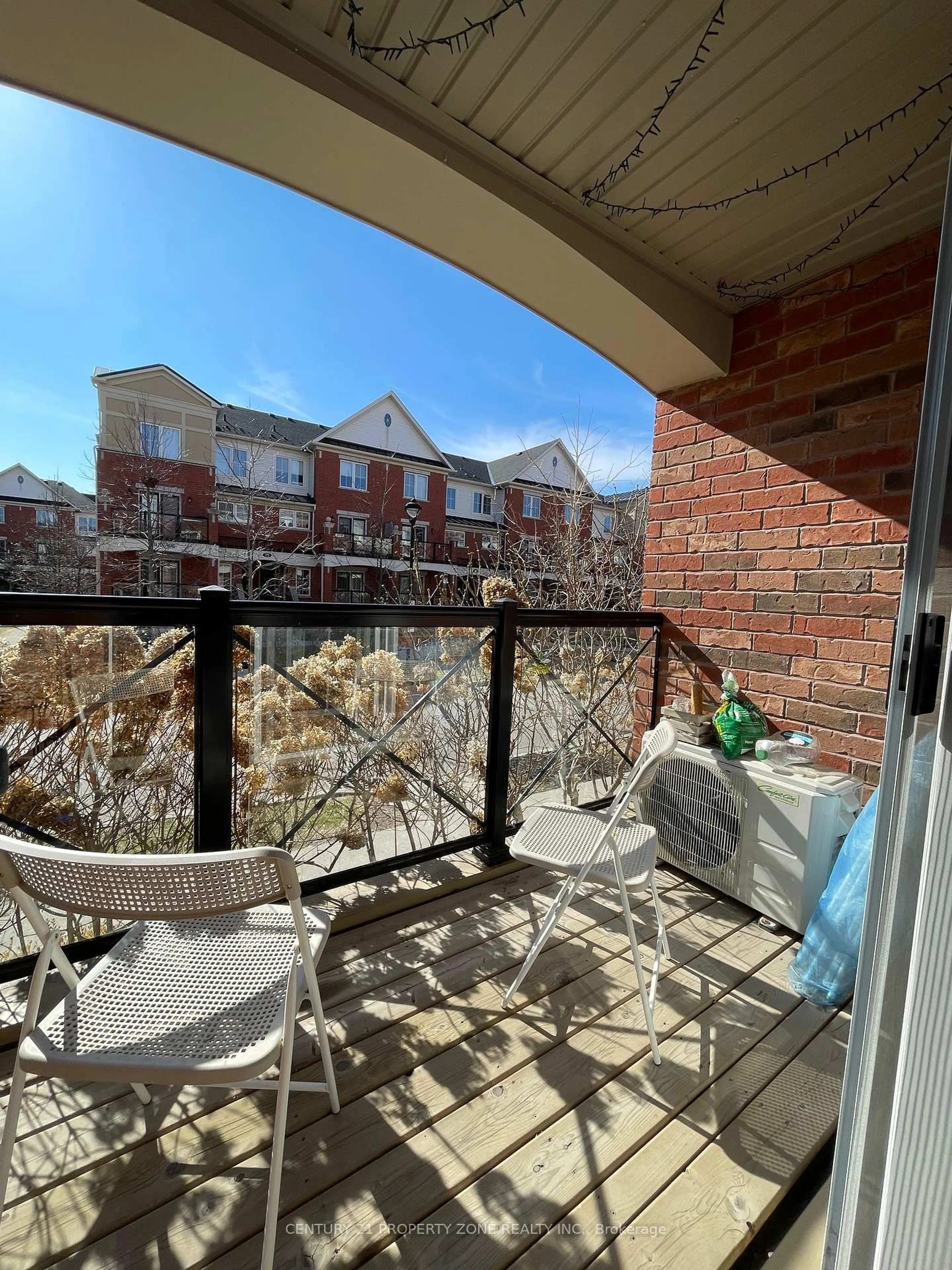 Balcony in the apartment, water/lake/river/ocean view for 2500 Post Rd #20, Oakville Ontario L6H 0K1