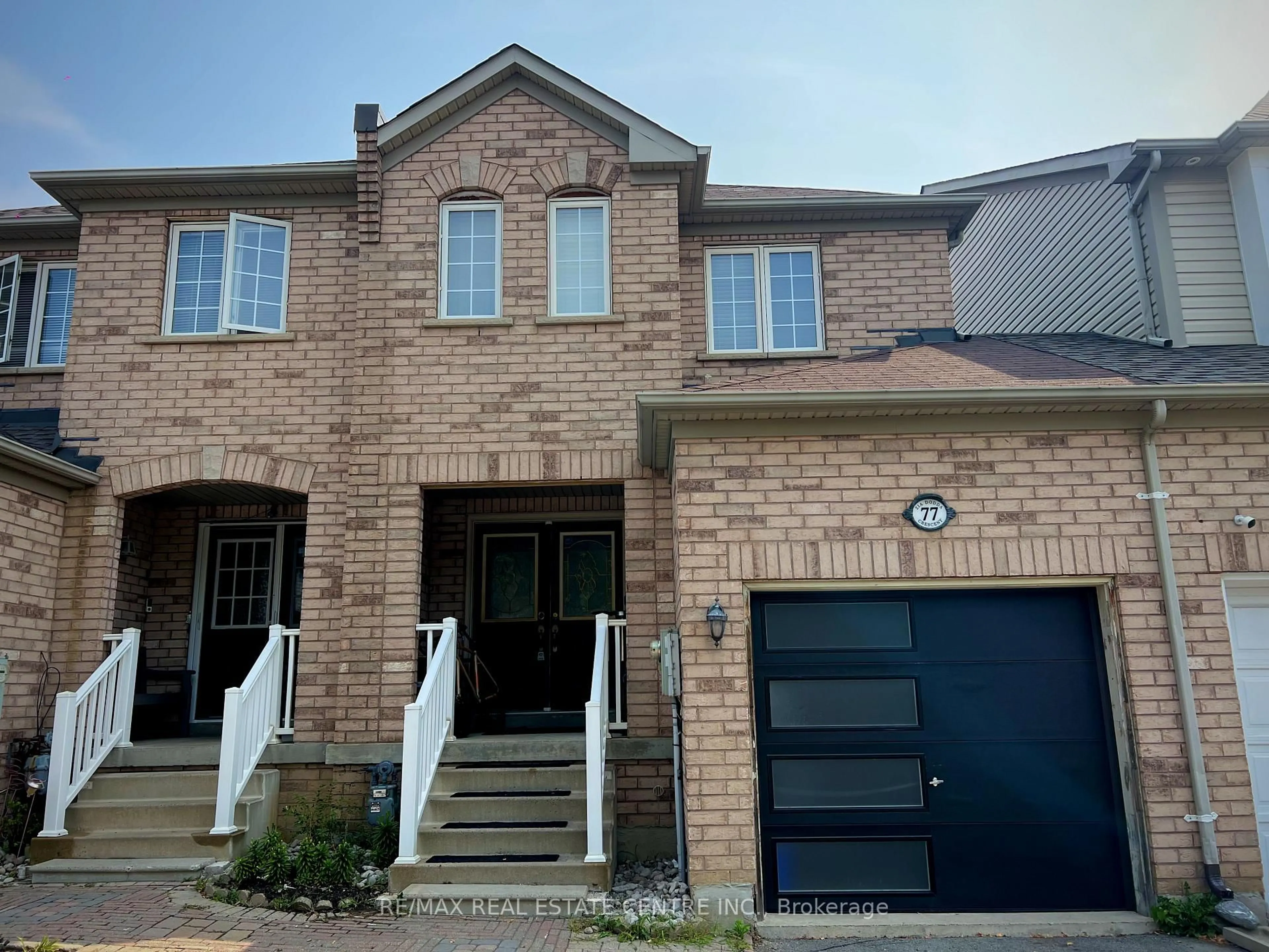Home with brick exterior material, street for 77 Zia Dodda Cres, Brampton Ontario L6P 1J5