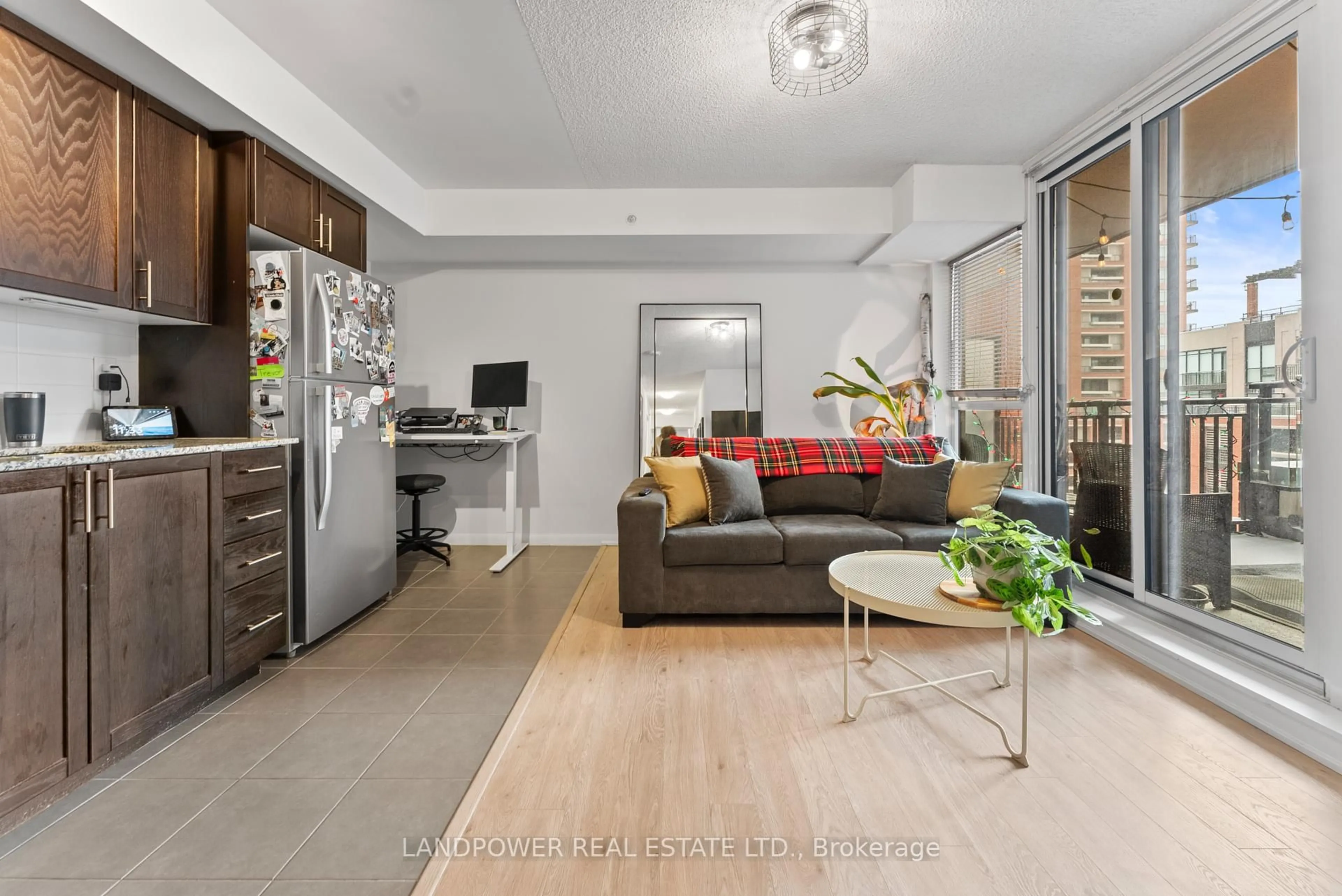 Living room with furniture, unknown for 830 Lawrence Ave #724, Toronto Ontario M6A 1C3