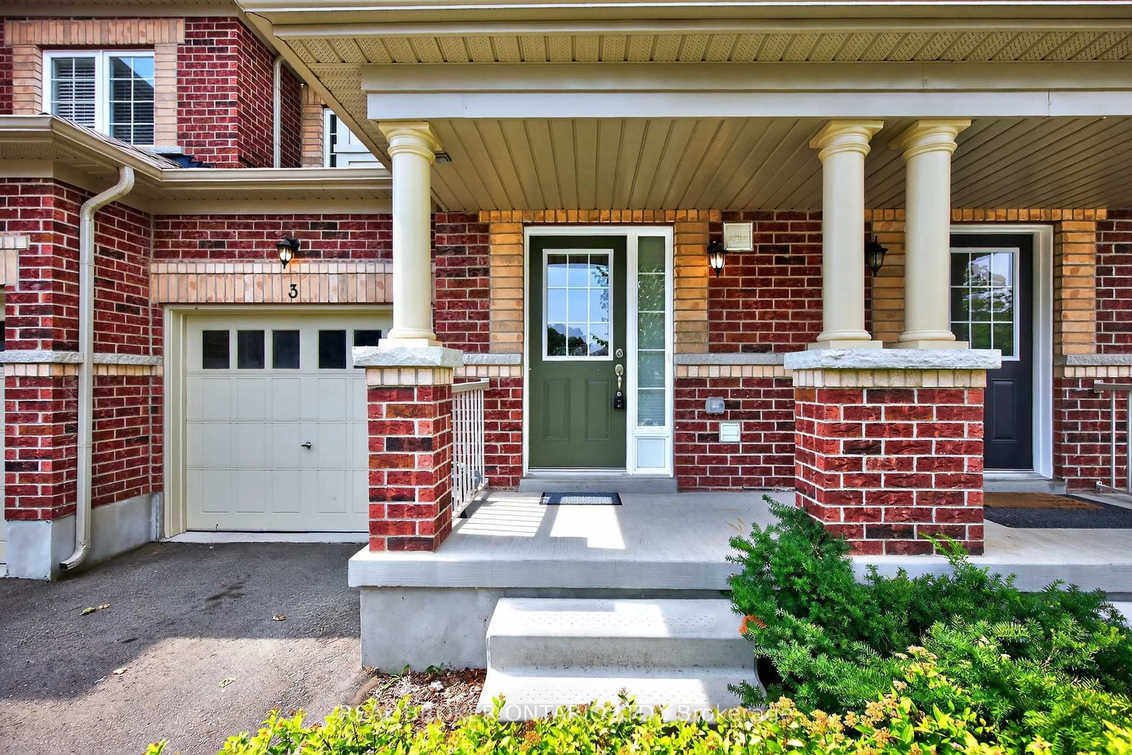 Home with brick exterior material, street for 31 Townline #3, Orangeville Ontario L9W 1T6