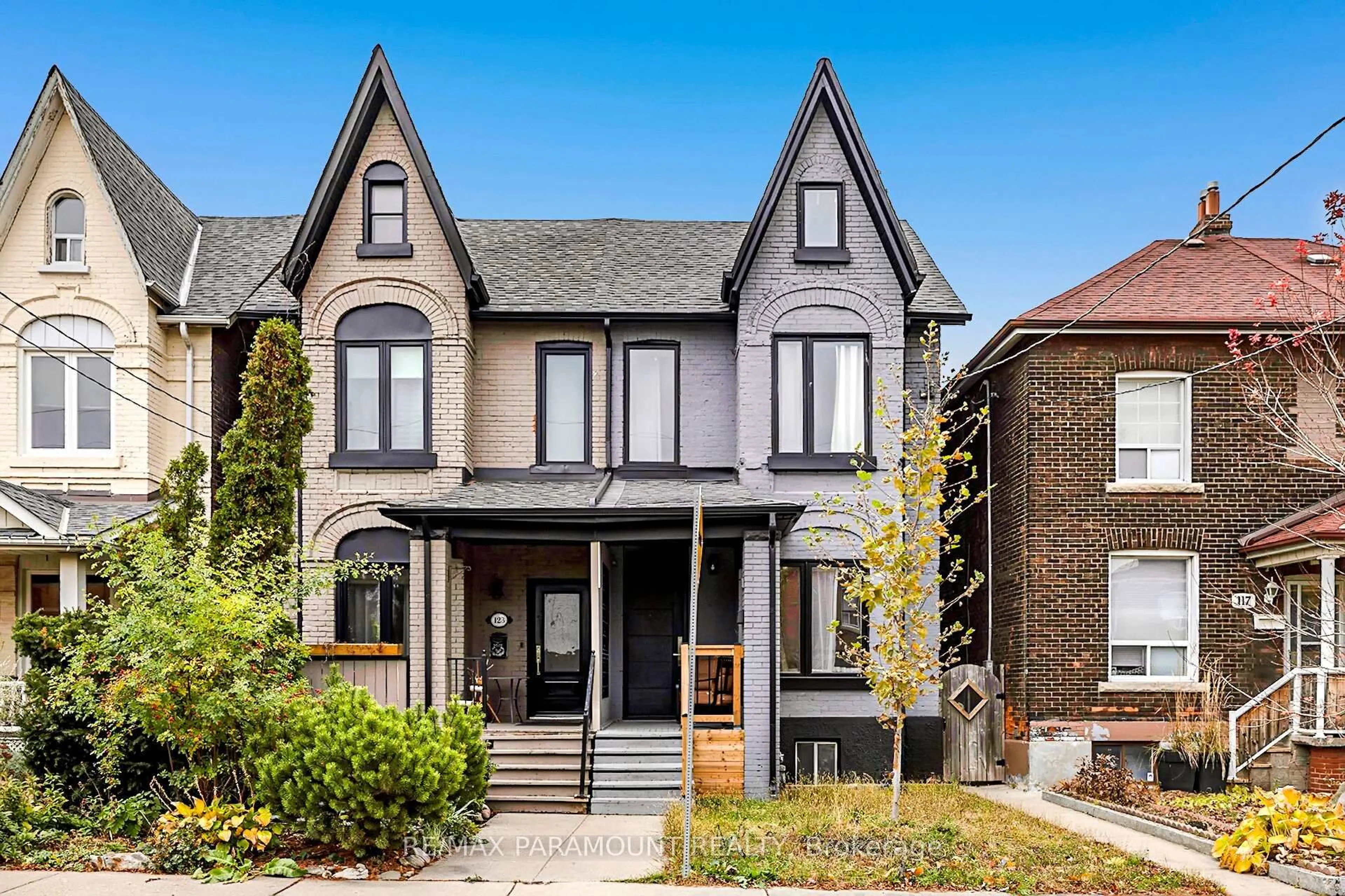 Home with brick exterior material, street for 121 Mulock Ave, Toronto Ontario M6N 3C5