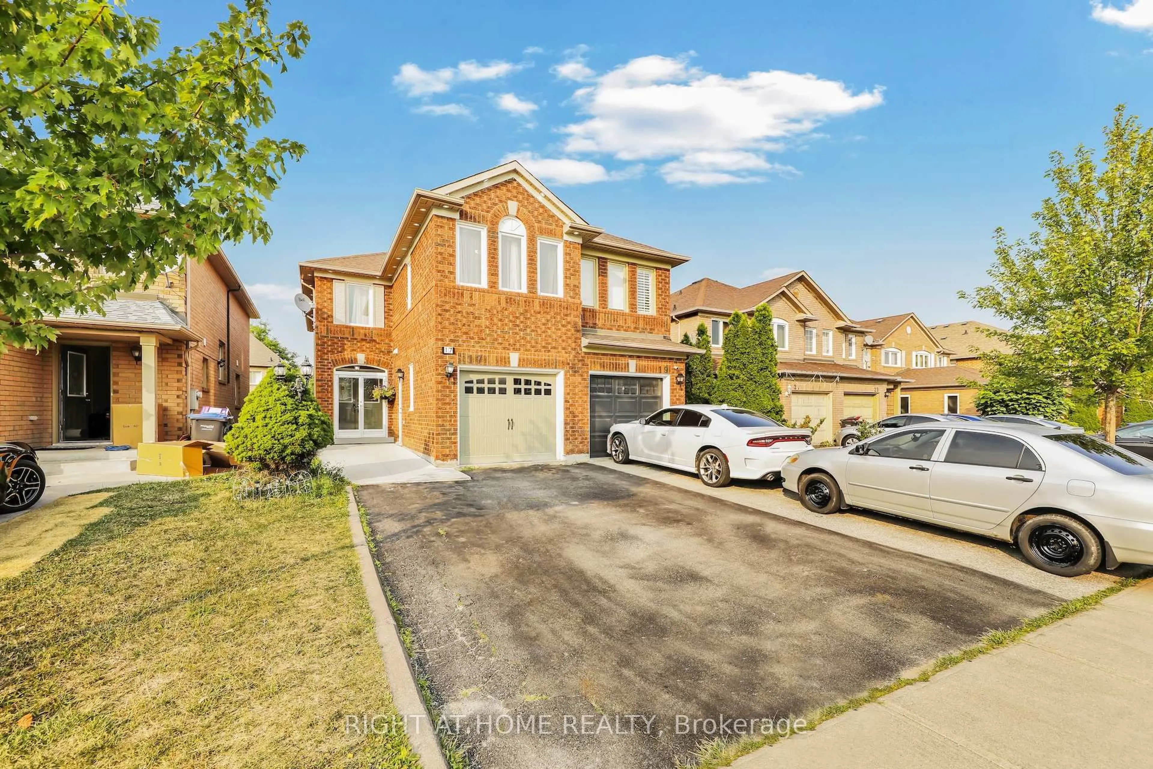 Home with brick exterior material, street for 17 Dusty Star Rd, Brampton Ontario L6R 1Y5