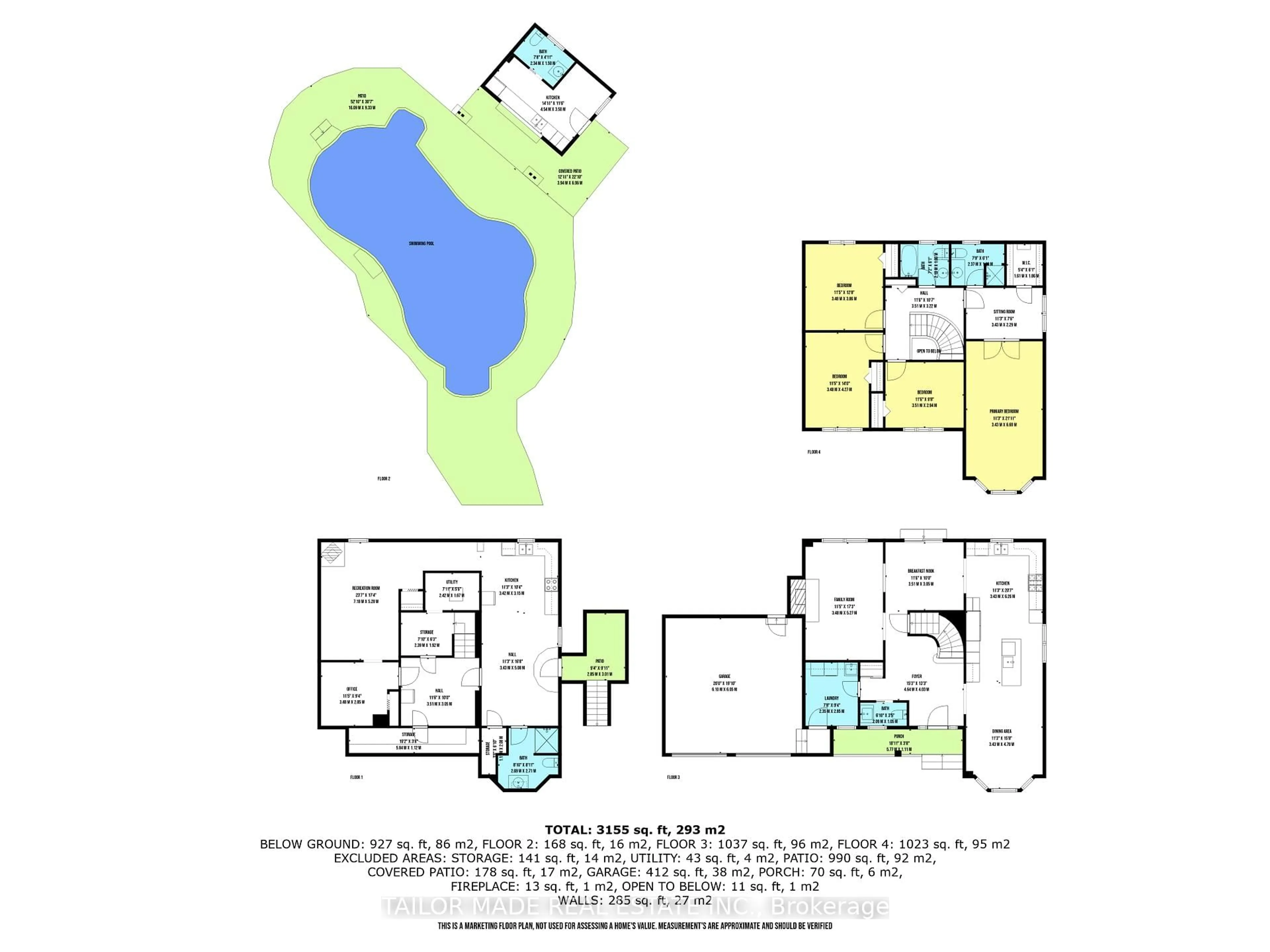 Floor plan for 48 Marilyn St, Caledon Ontario L7C 1H5
