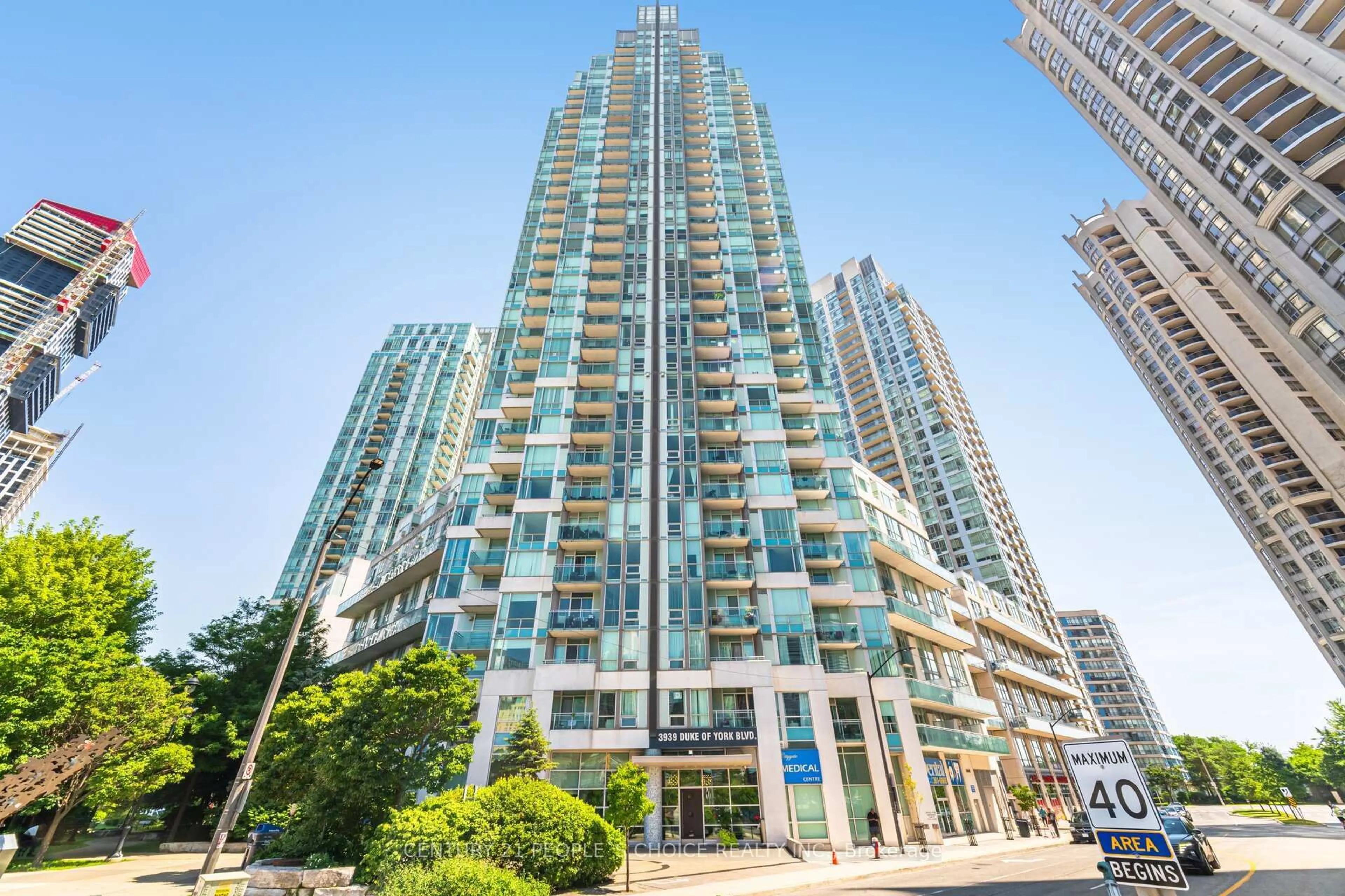 Indoor foyer for 3939 Duke Of York Blvd #3304, Mississauga Ontario L5B 4N2
