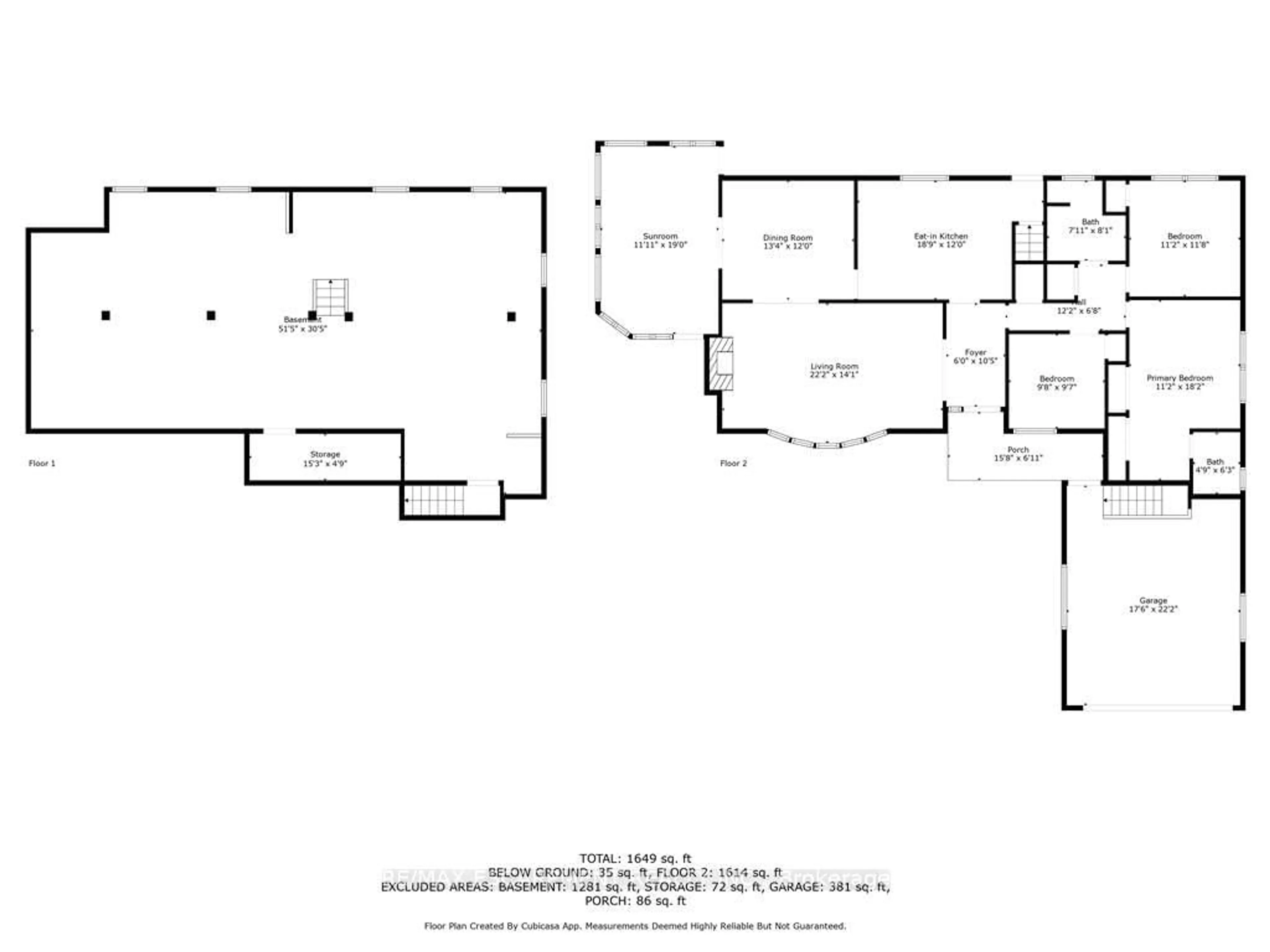Floor plan for 426 North Shore Blvd, Burlington Ontario L7T 1A8