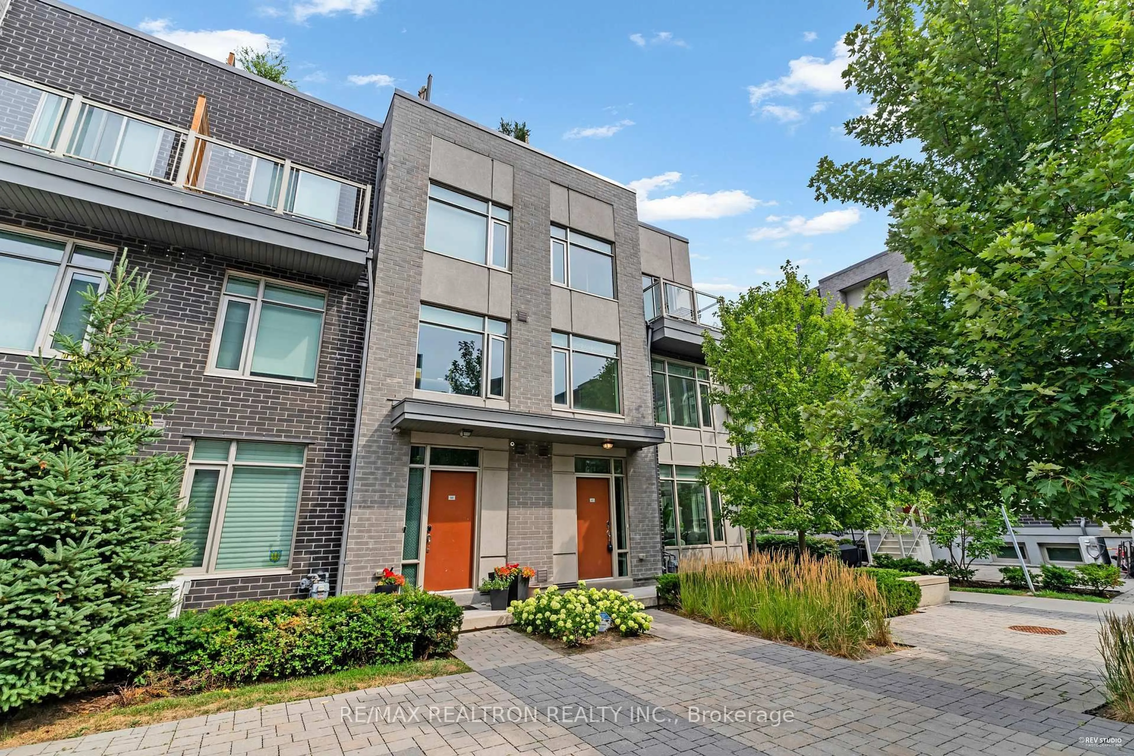 Home with brick exterior material, street for 31 Applewood Lane #67, Toronto Ontario M9C 0C1
