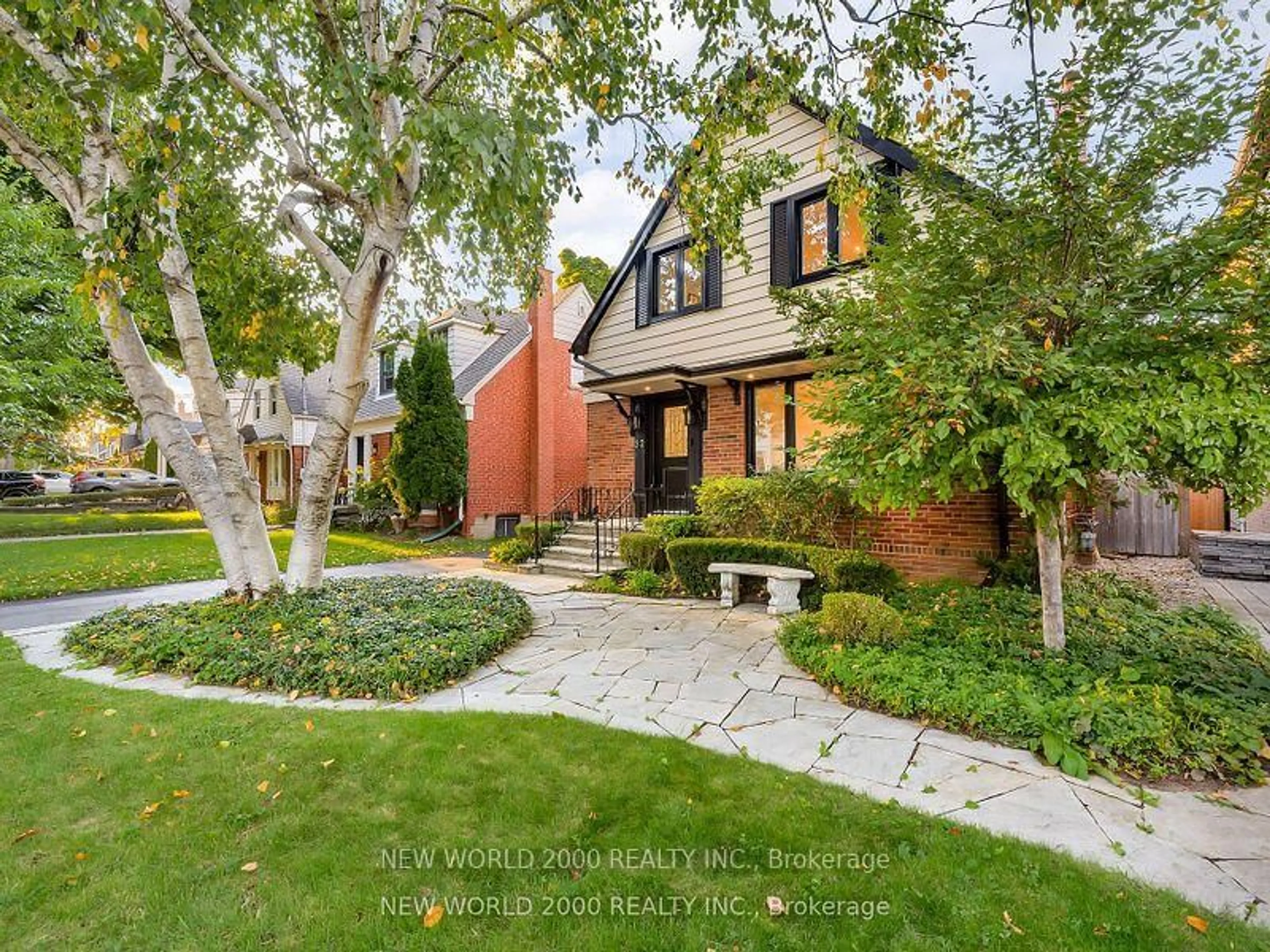 Home with brick exterior material, street for 32 Edwalter Ave, Toronto Ontario M8Y 1Z3