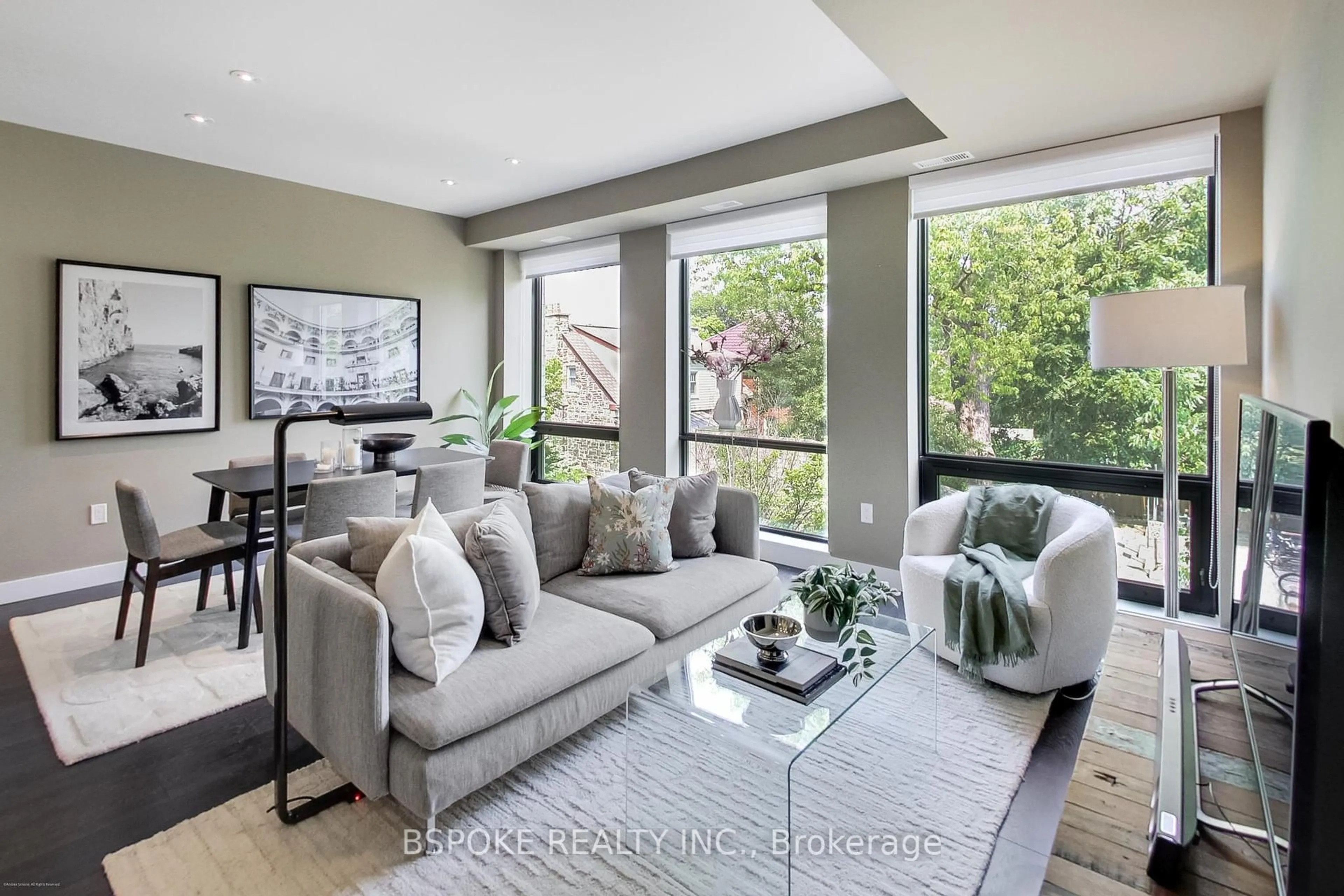 Living room with furniture, unknown for 441 Jane St #210, Toronto Ontario M6S 3Z9