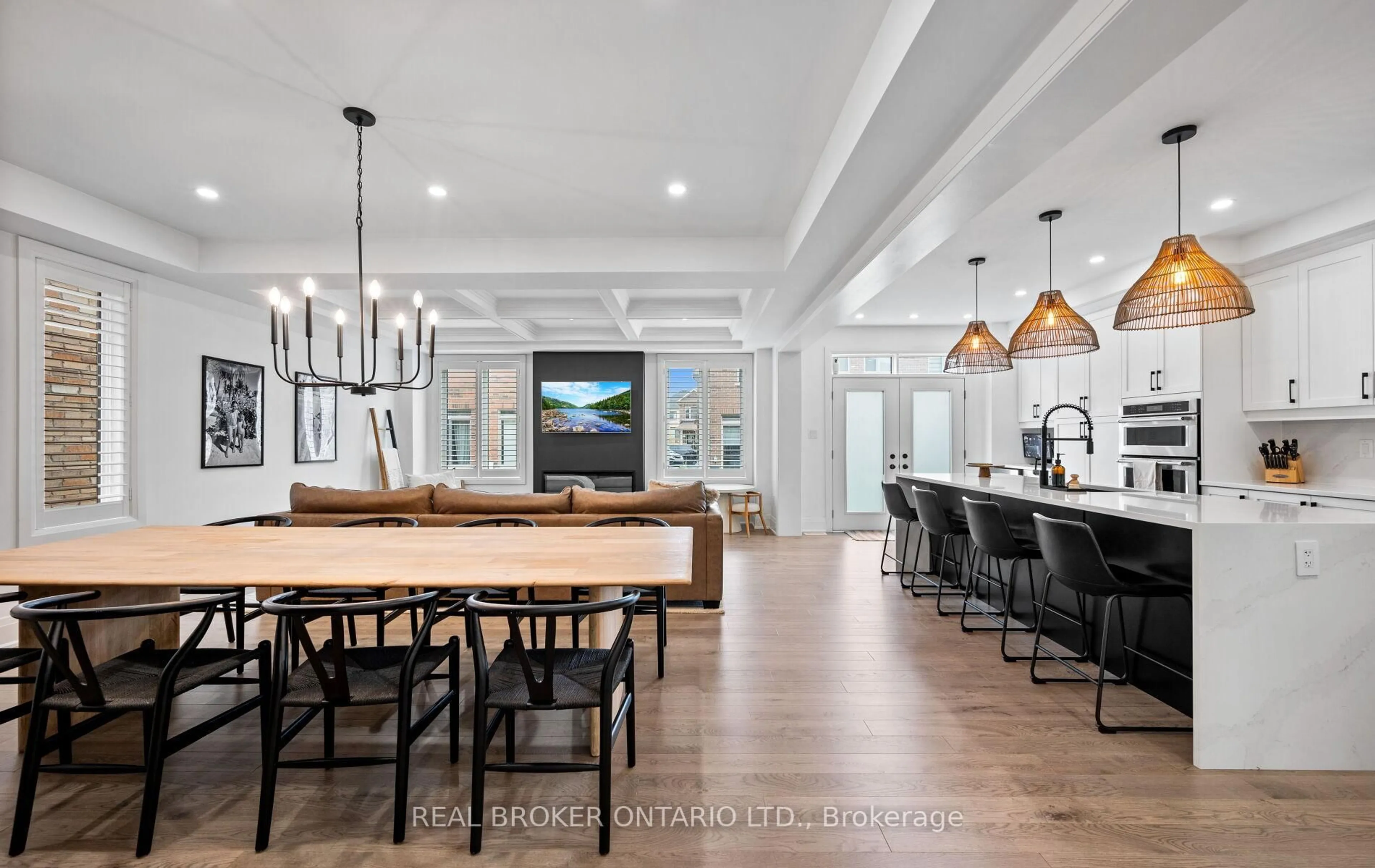 Open concept kitchen, unknown for 547 Veterans Dr, Brampton Ontario L7A 5A6