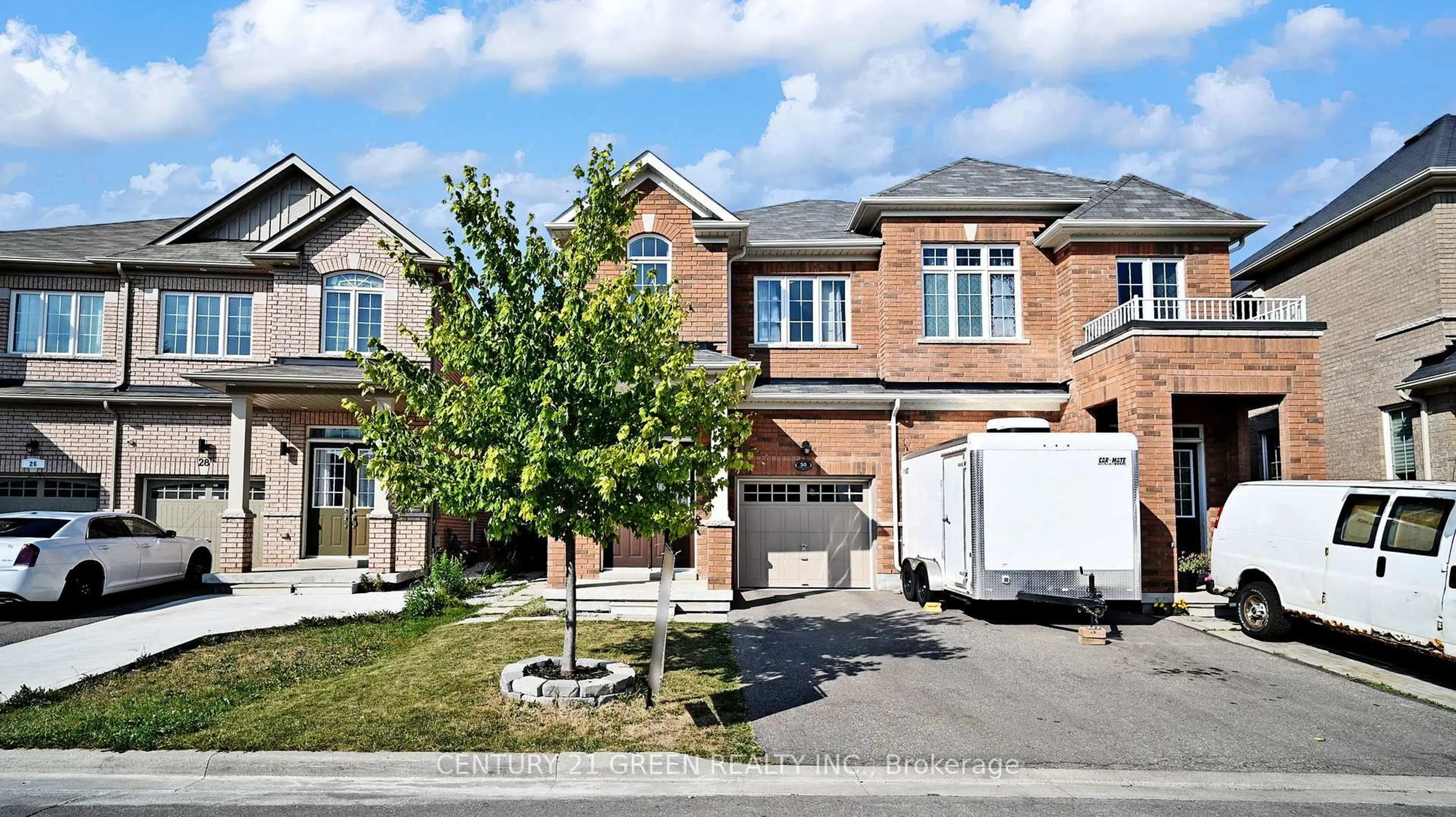 Home with brick exterior material, street for 30 Canary Clse, Brampton Ontario L6X 5L1
